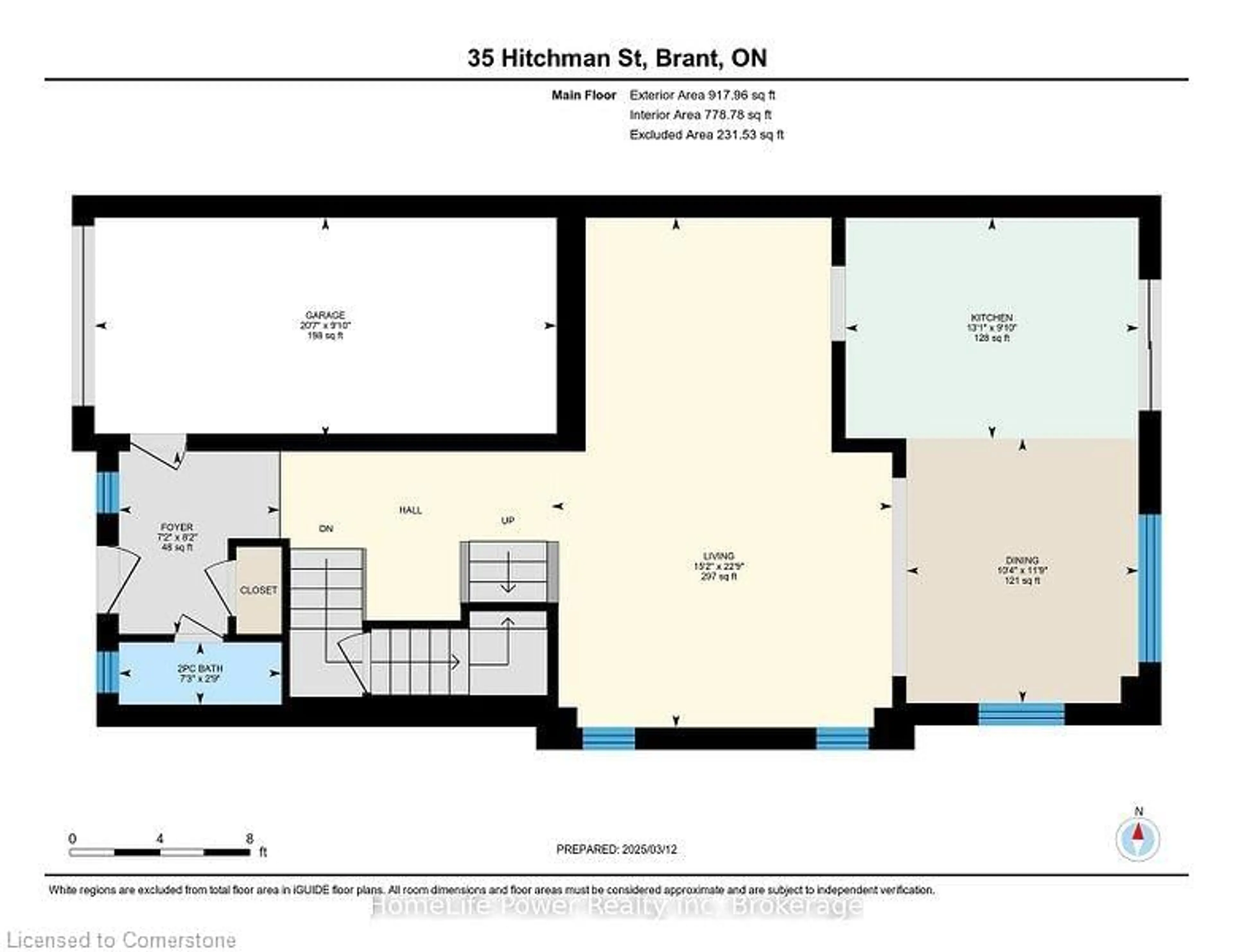 Floor plan for 35 Hitchman St, Paris Ontario N3L 3E3