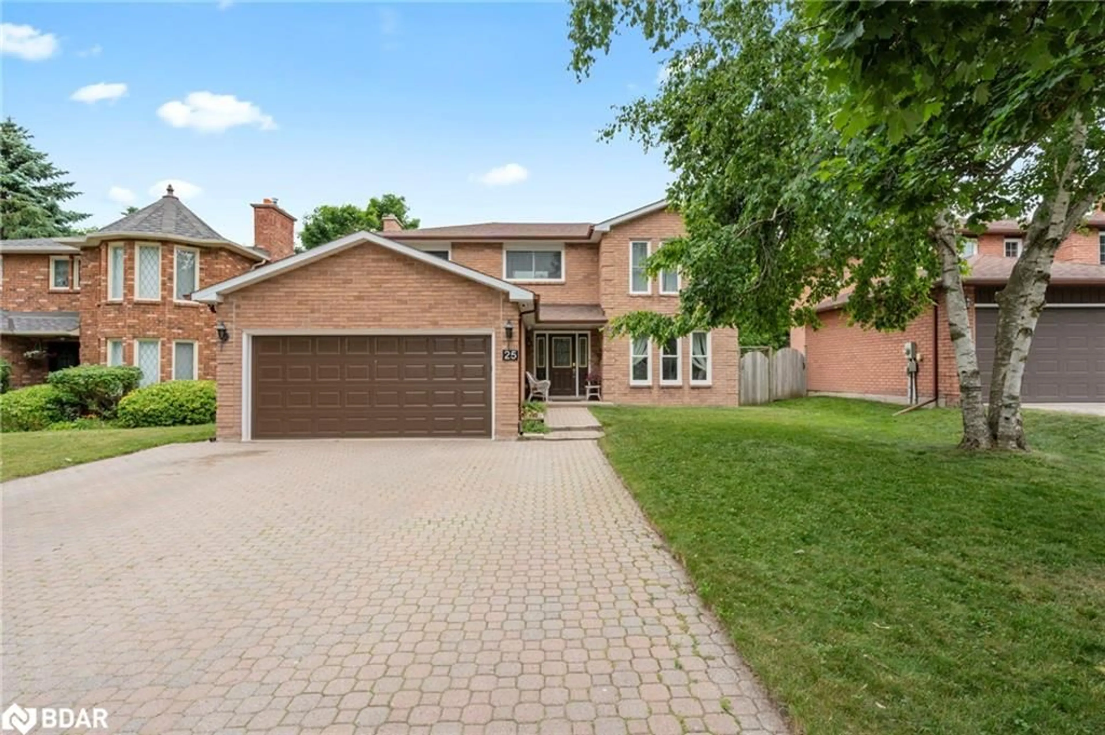 Home with brick exterior material, street for 25 Trillium Cres, Barrie Ontario L4N 5S1
