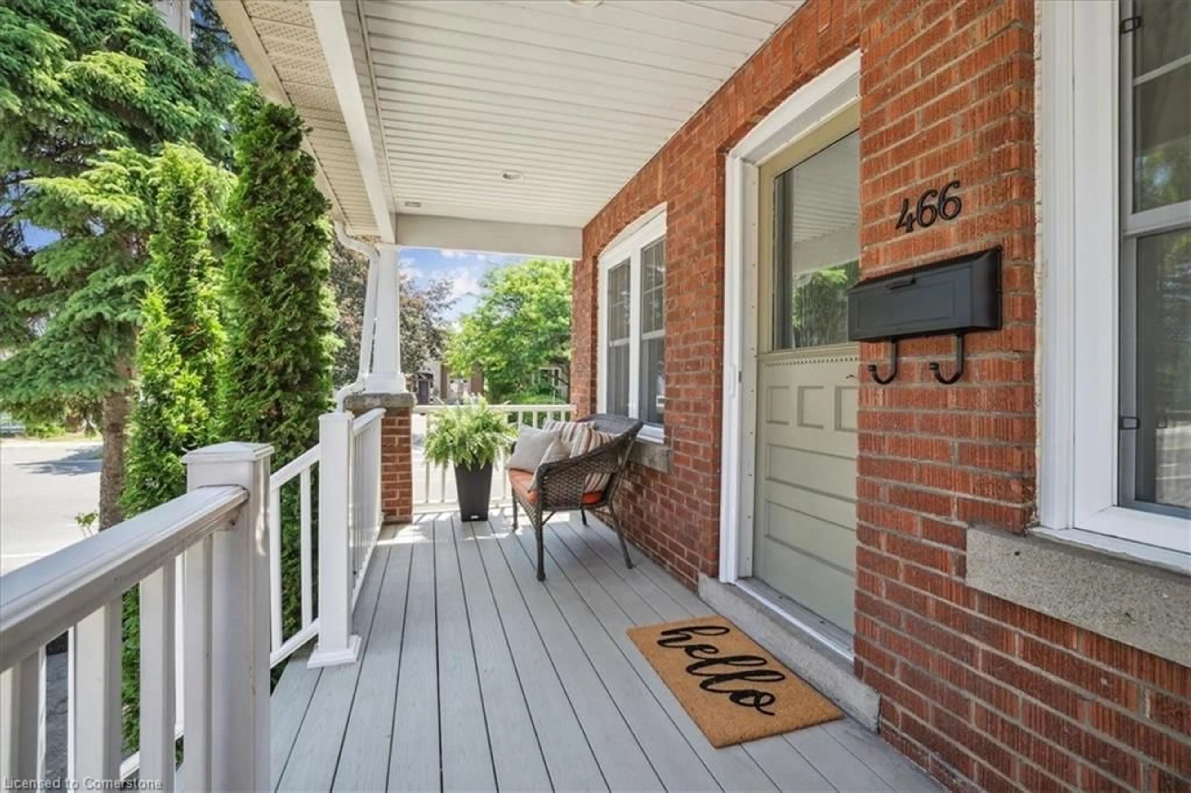 Patio, street for 466 Holtby Ave, Burlington Ontario L7R 2R3