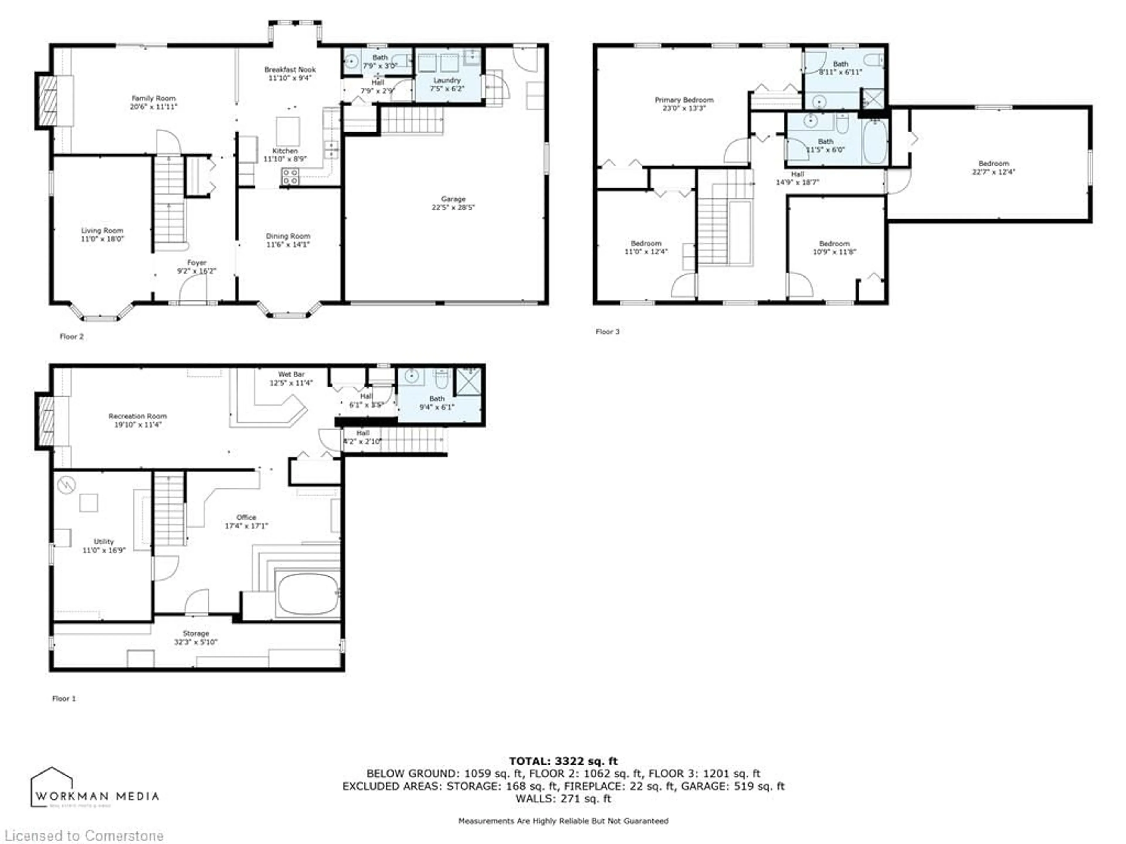 Floor plan for 9 Navy Hall Cir, Niagara-on-the-Lake Ontario L0S 1J0