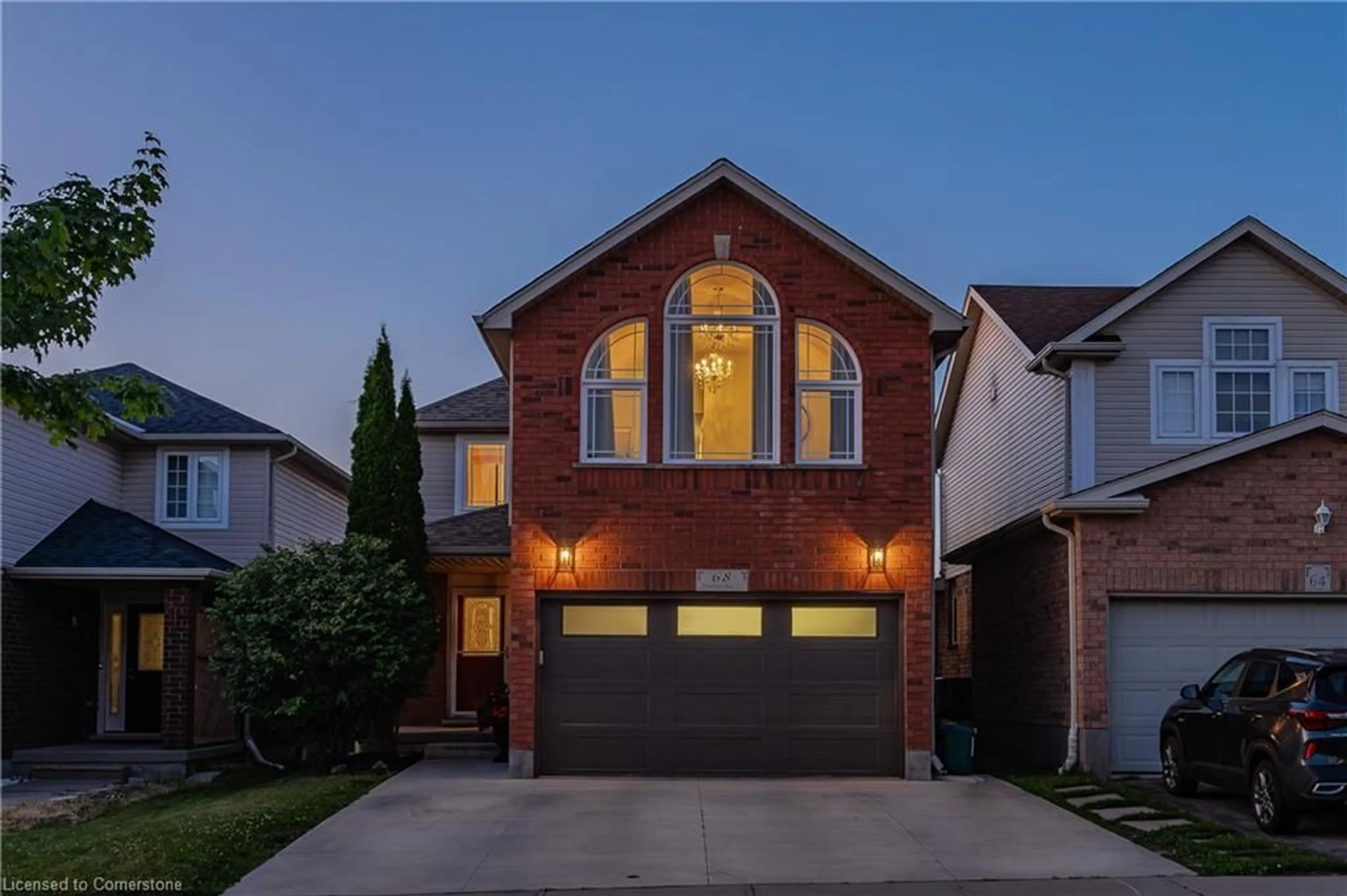 Home with brick exterior material, street for 68 Steepleridge St, Kitchener Ontario N2P 2W3