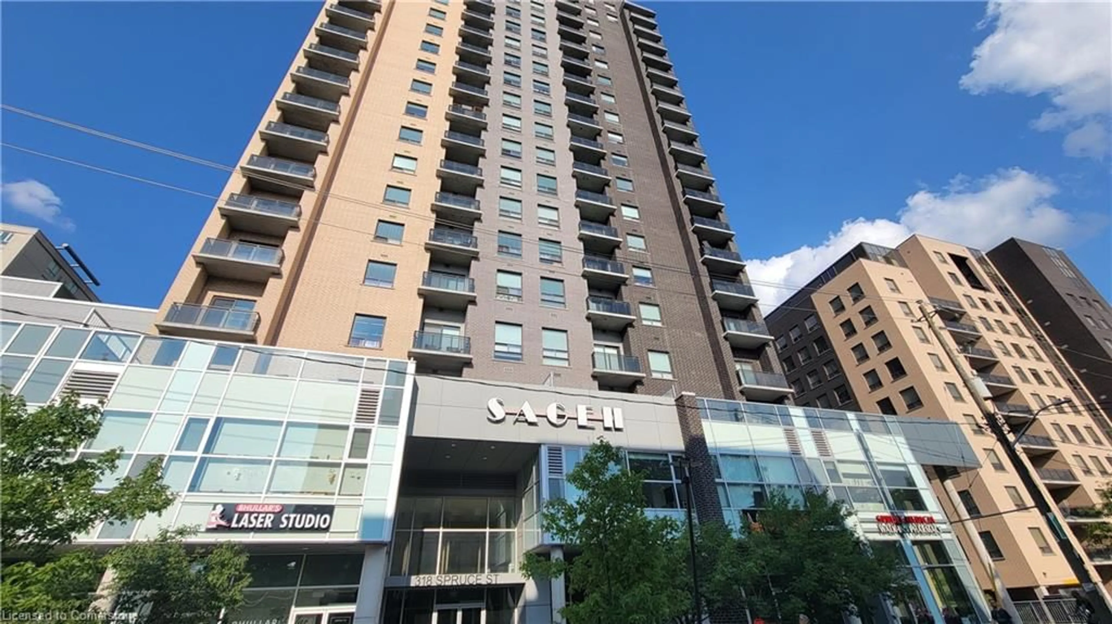 Patio, unknown for 318 Spruce St #1501, Waterloo Ontario N2L 0E9