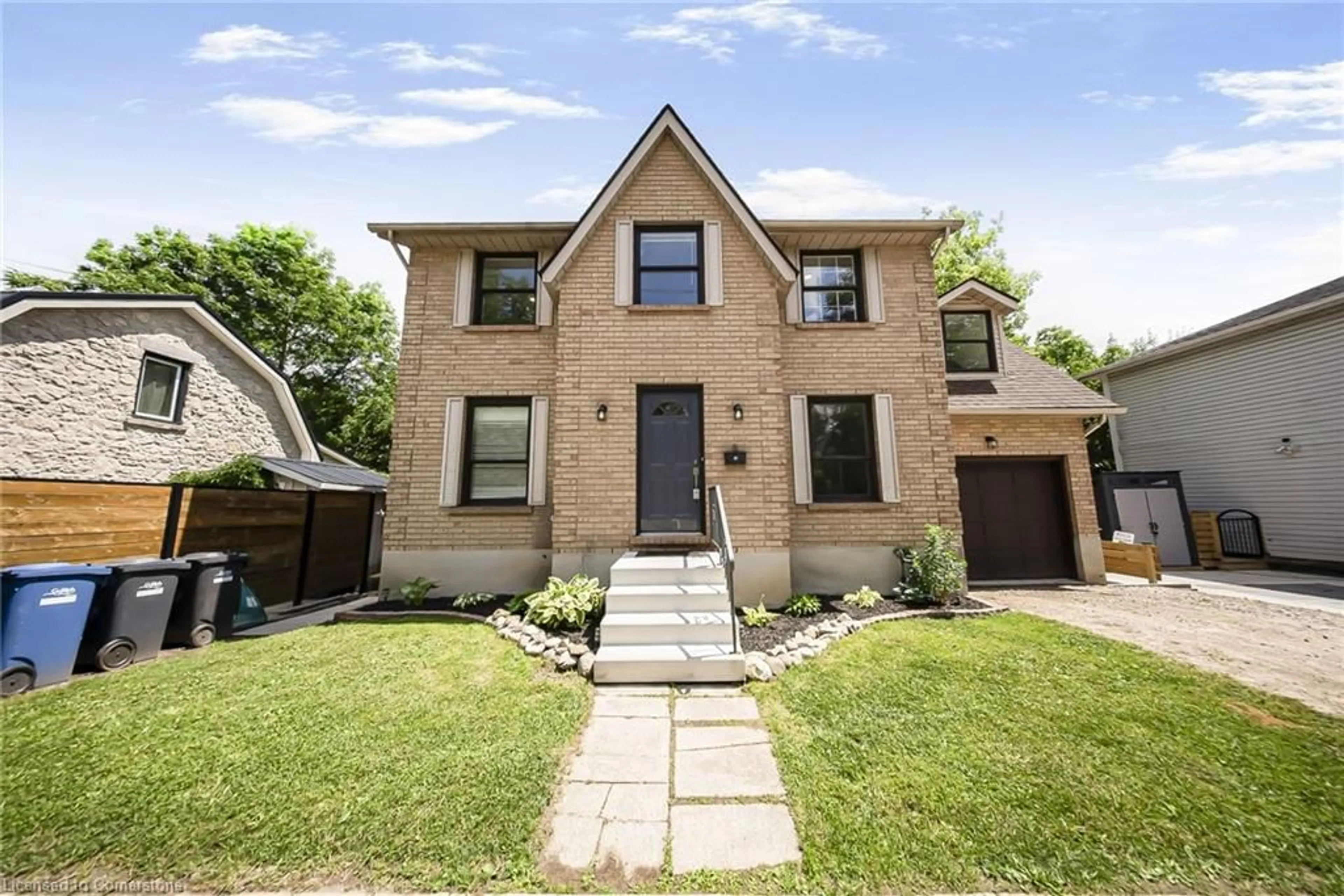 Home with brick exterior material, street for 82 Galt St, Guelph Ontario N1H 6J2