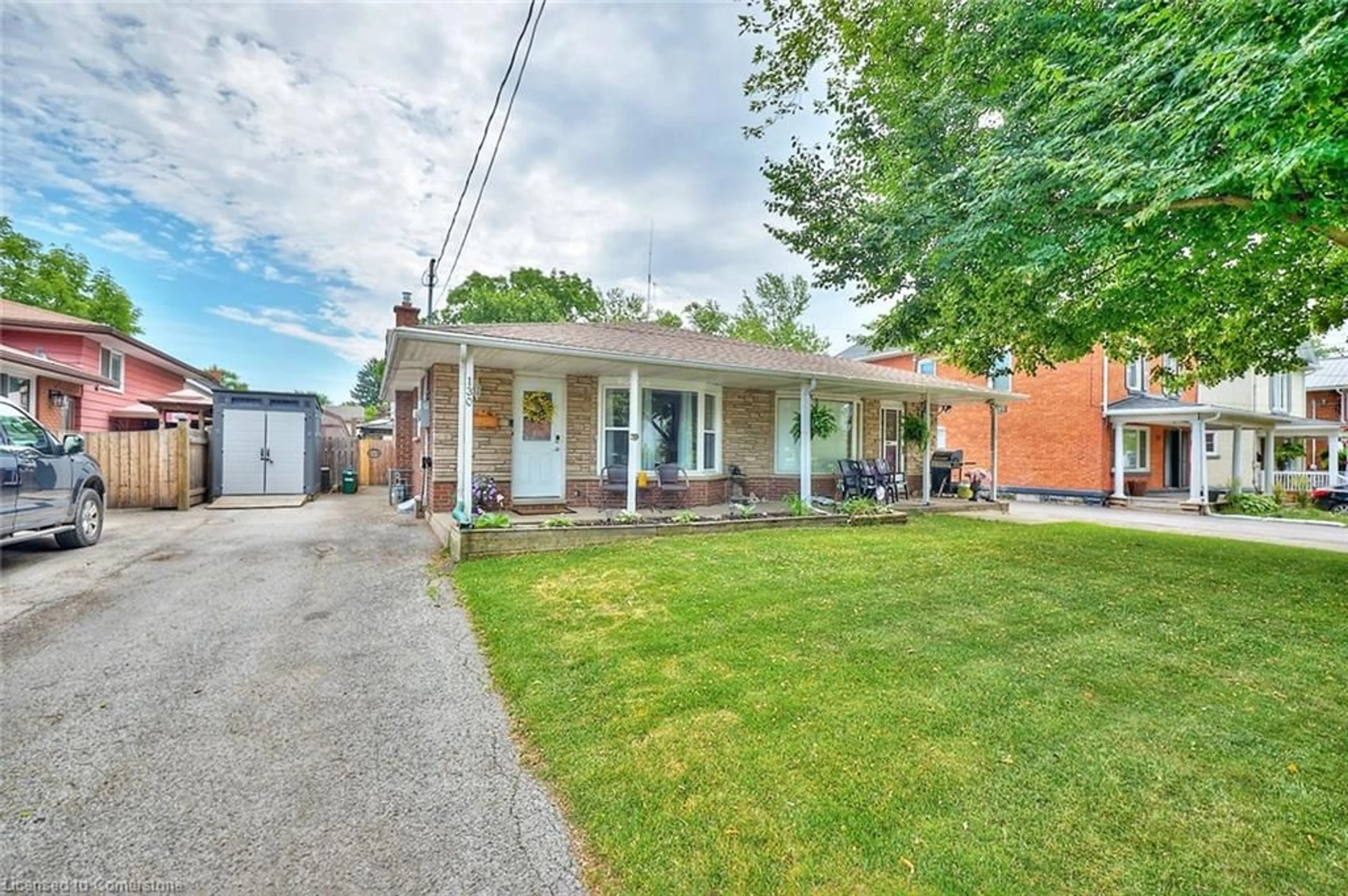 Home with brick exterior material, street for 130 Aqueduct St, Welland Ontario L3C 1C2