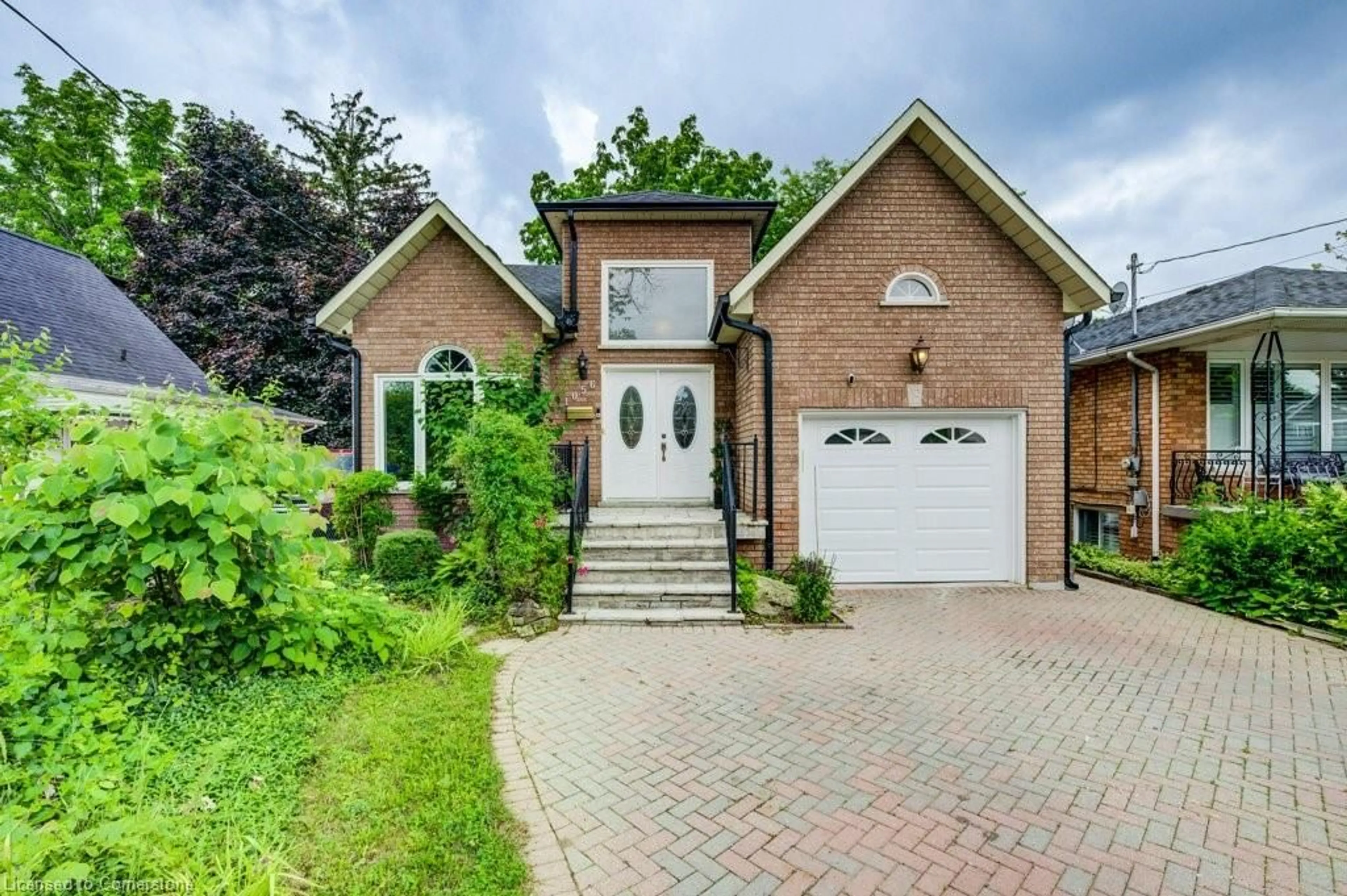 Home with brick exterior material, street for 1056 Plains View Ave, Burlington Ontario L7T 1V5