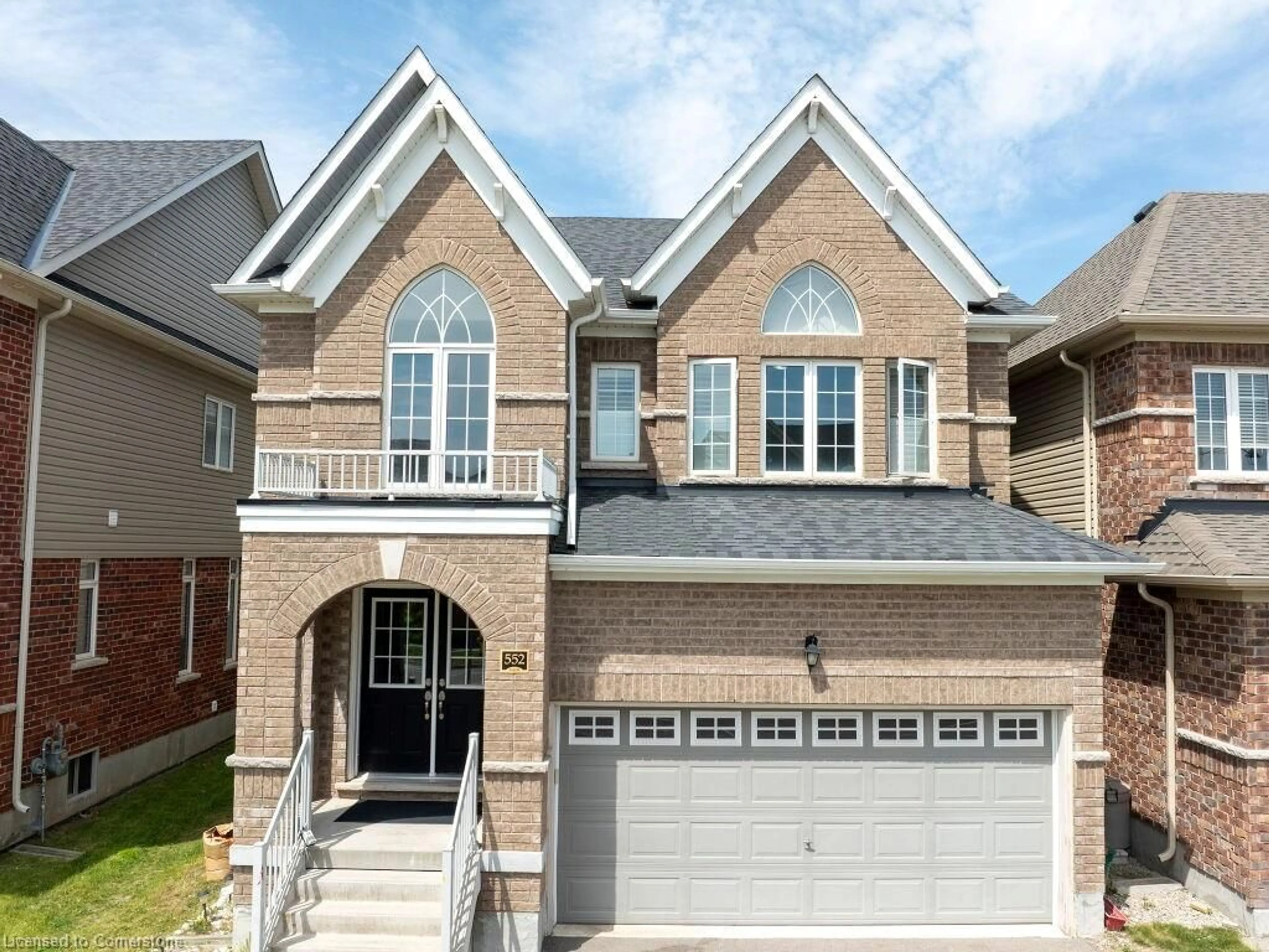Home with brick exterior material, street for 552 Linden Dr, Cambridge Ontario N3H 5L5