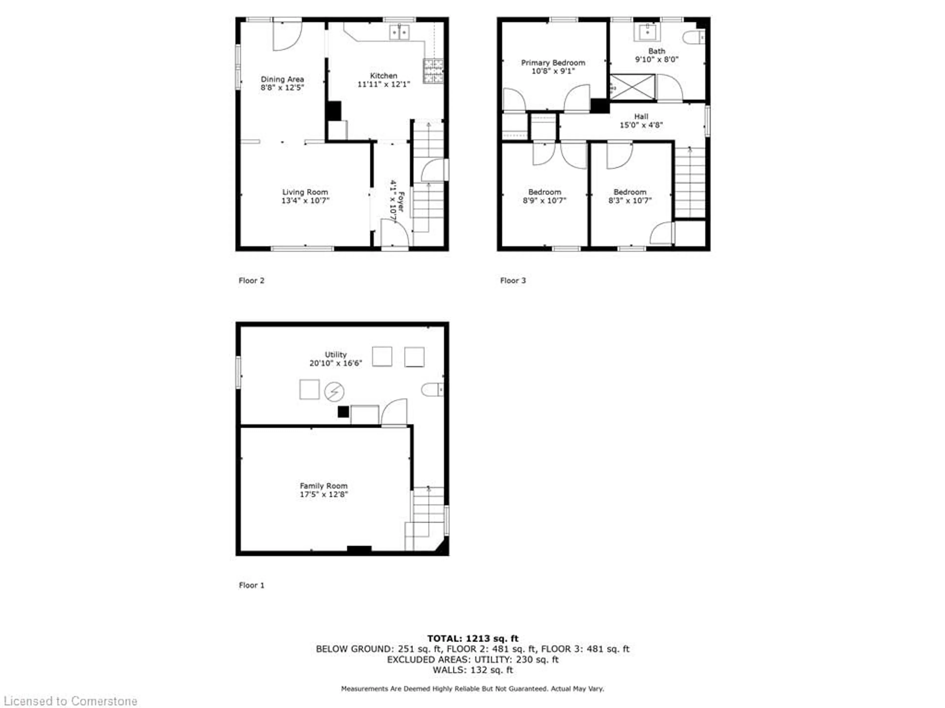 Floor plan for 25 Foster Ave, Guelph Ontario N1H 3B2