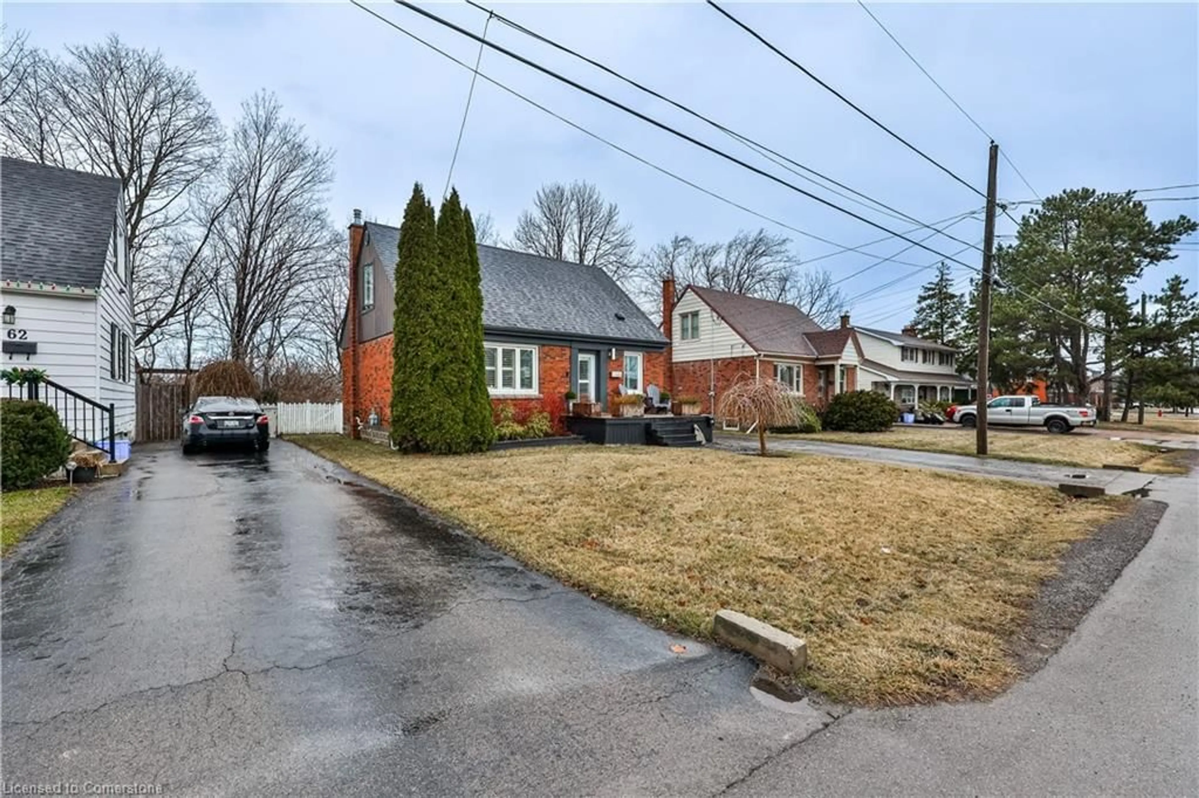 Home with brick exterior material, street for 60 Galbraith Dr, Stoney Creek Ontario L8G 1Z9