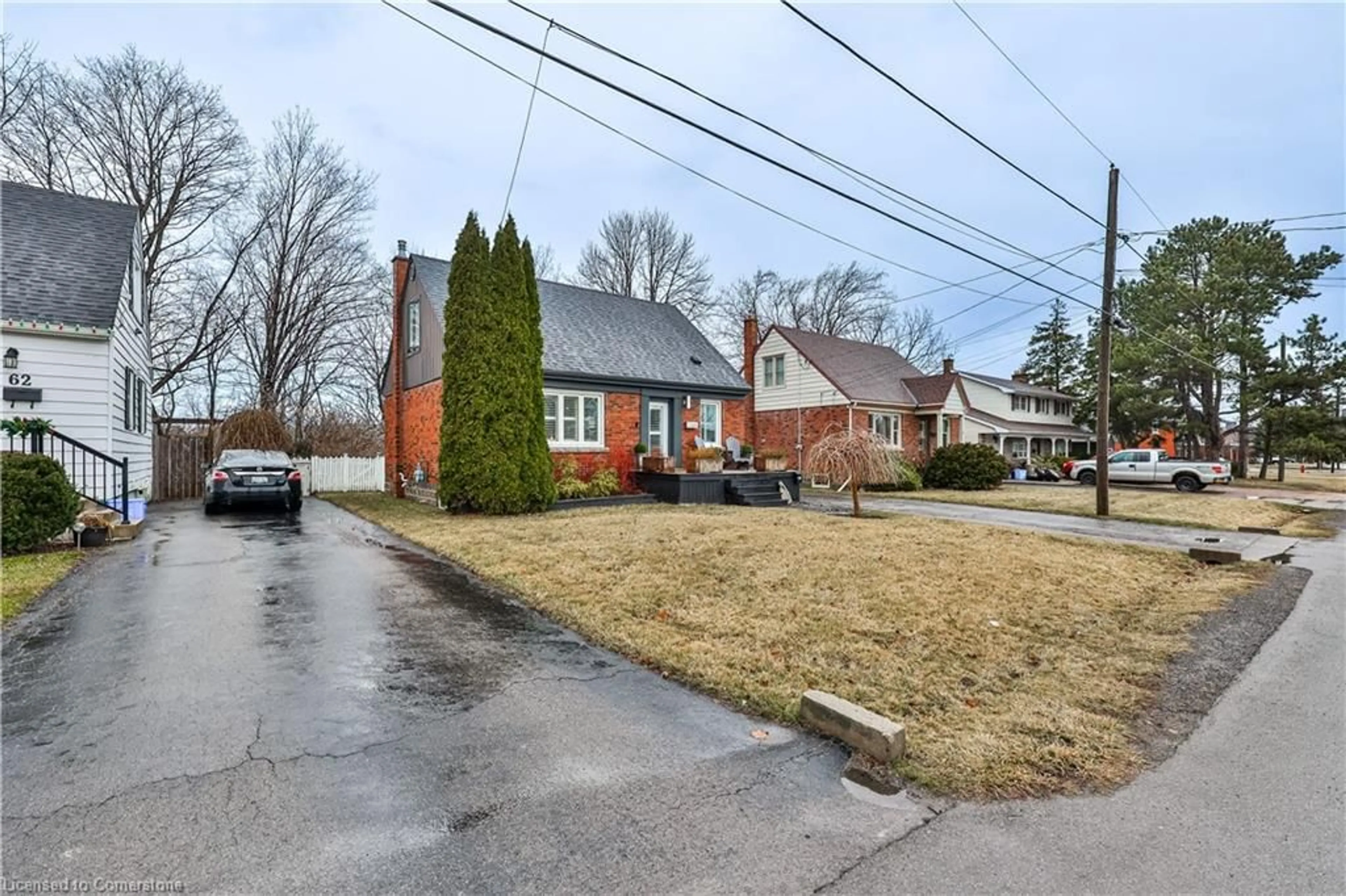 Home with brick exterior material, street for 60 Galbraith Dr, Stoney Creek Ontario L8G 1Z9