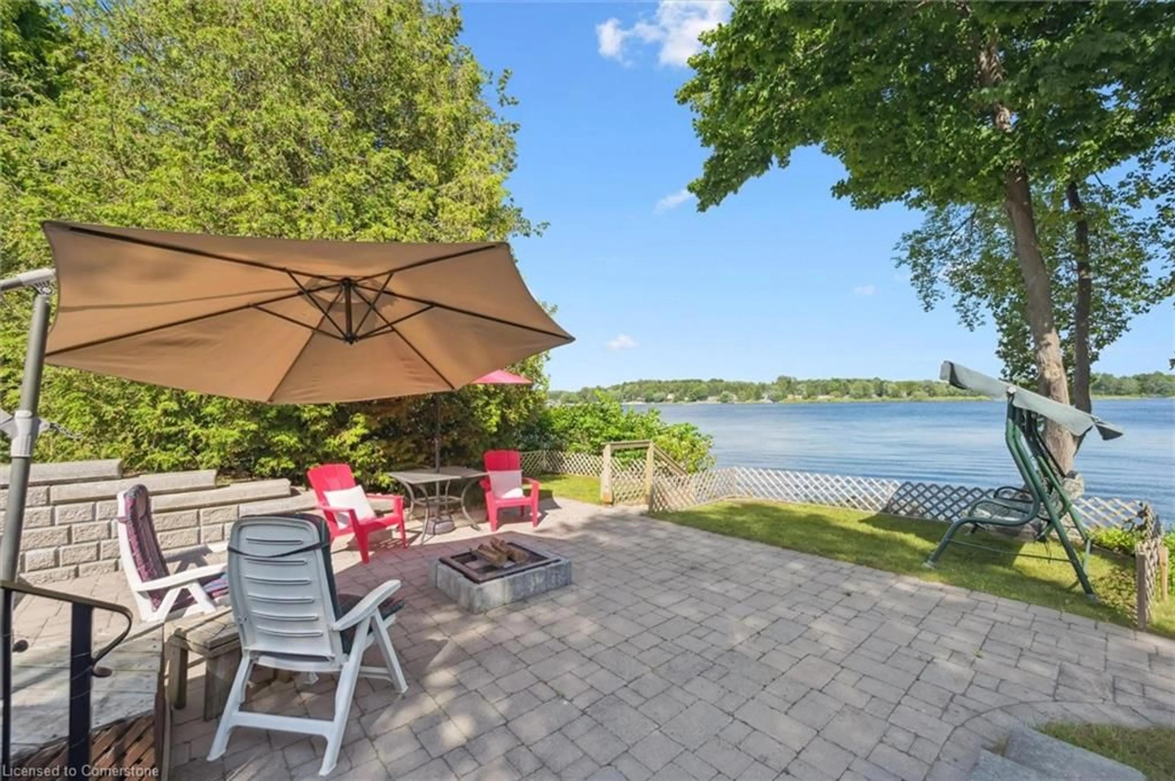 Patio, water/lake/river/ocean view for 346 Third St, Belwood Ontario N0B 1J0