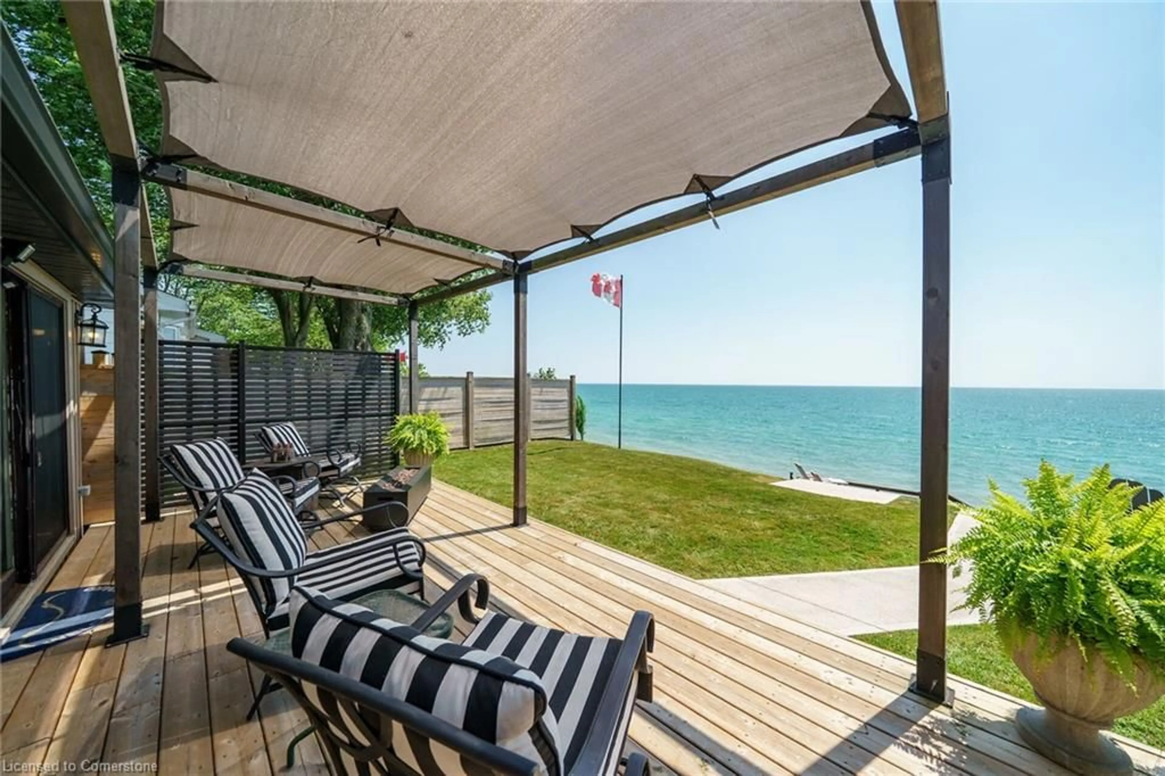 Patio, water/lake/river/ocean view for 570 South Coast Dr, Nanticoke Ontario N0A 1L0