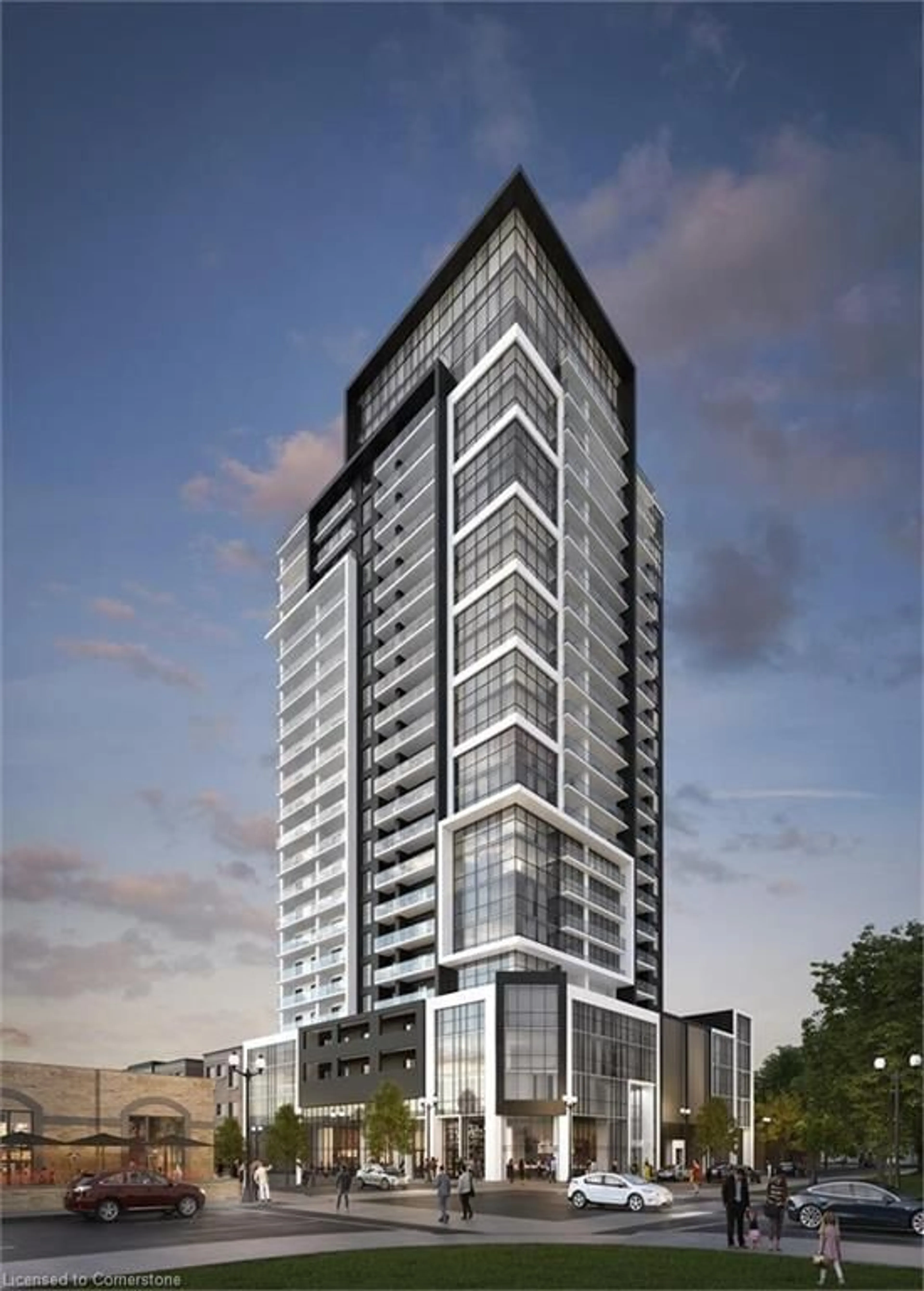 Indoor foyer for 15 Queen St #2306, Hamilton Ontario L8P 0C6