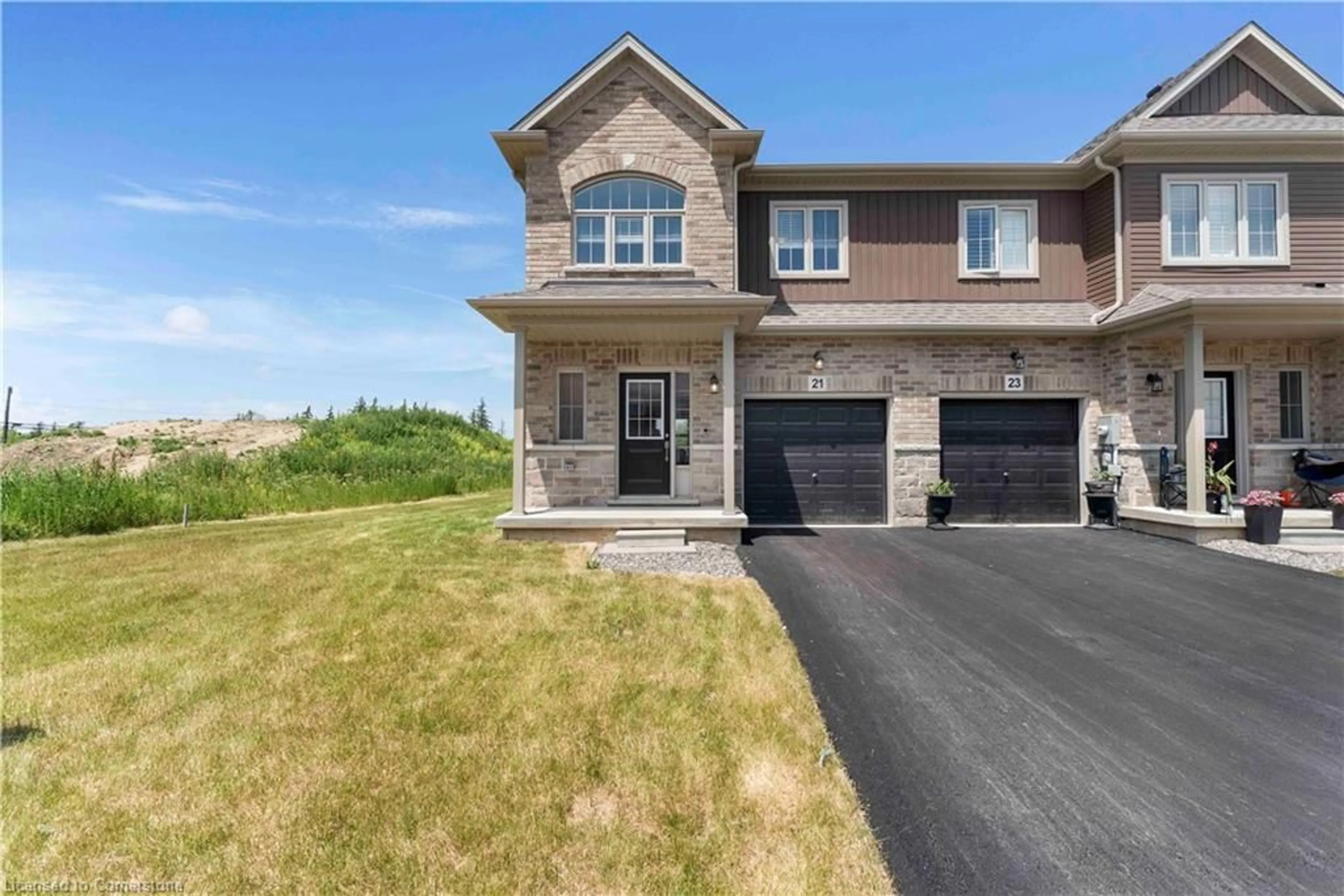 Home with brick exterior material, street for 21 Zoe Lane, Binbrook Ontario L0R 1C0