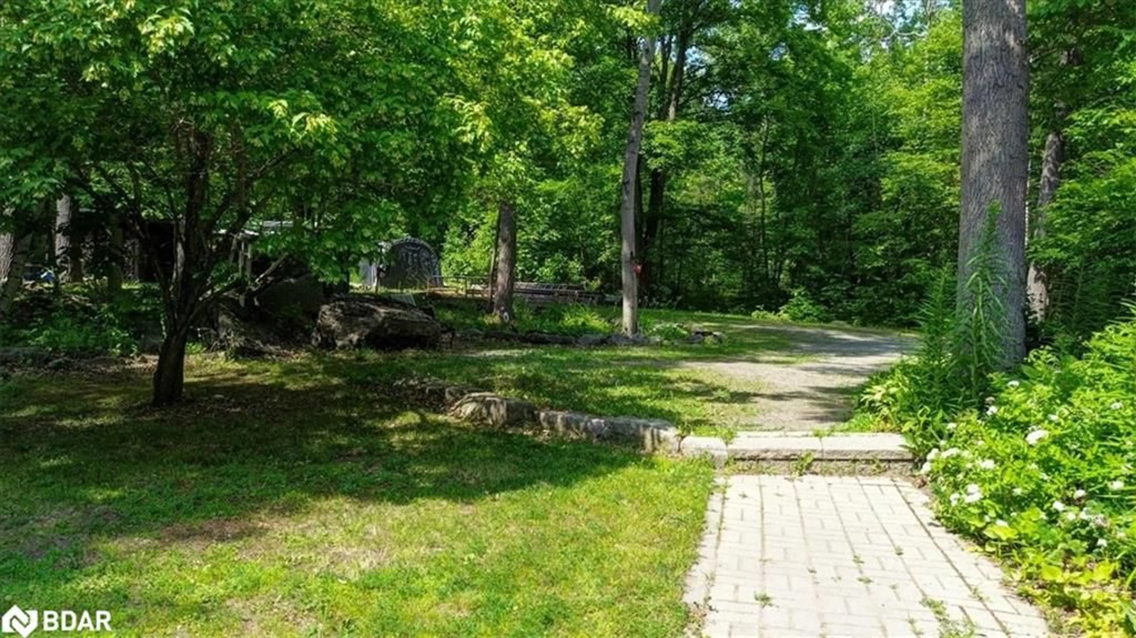 Patio, forest/trees view for 6317 Stirling Marmora Road Rd, Marmora Ontario K0K 2M0