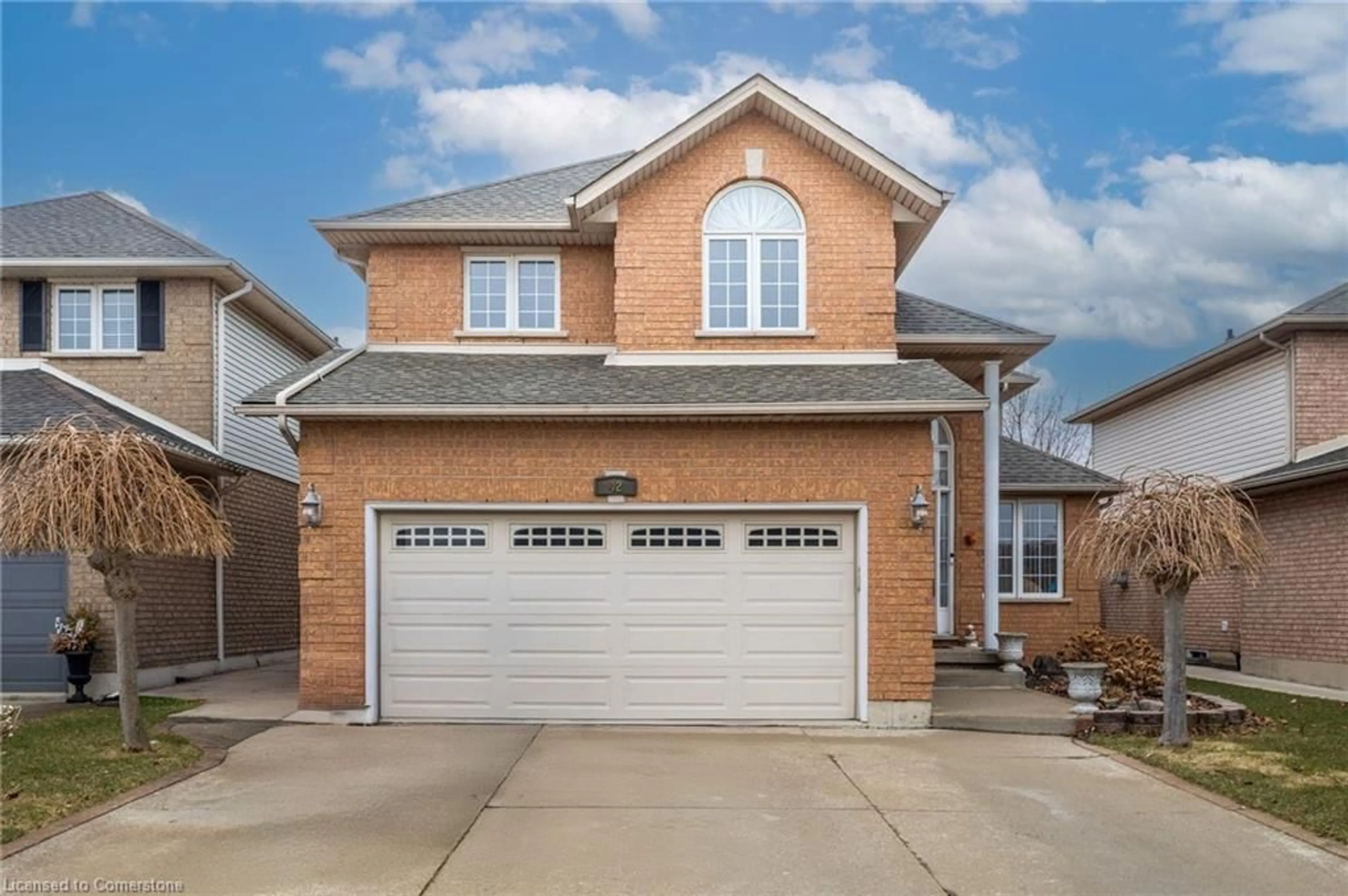 Home with brick exterior material, street for 42 Hillgarden Dr, Stoney Creek Ontario L8J 3R3