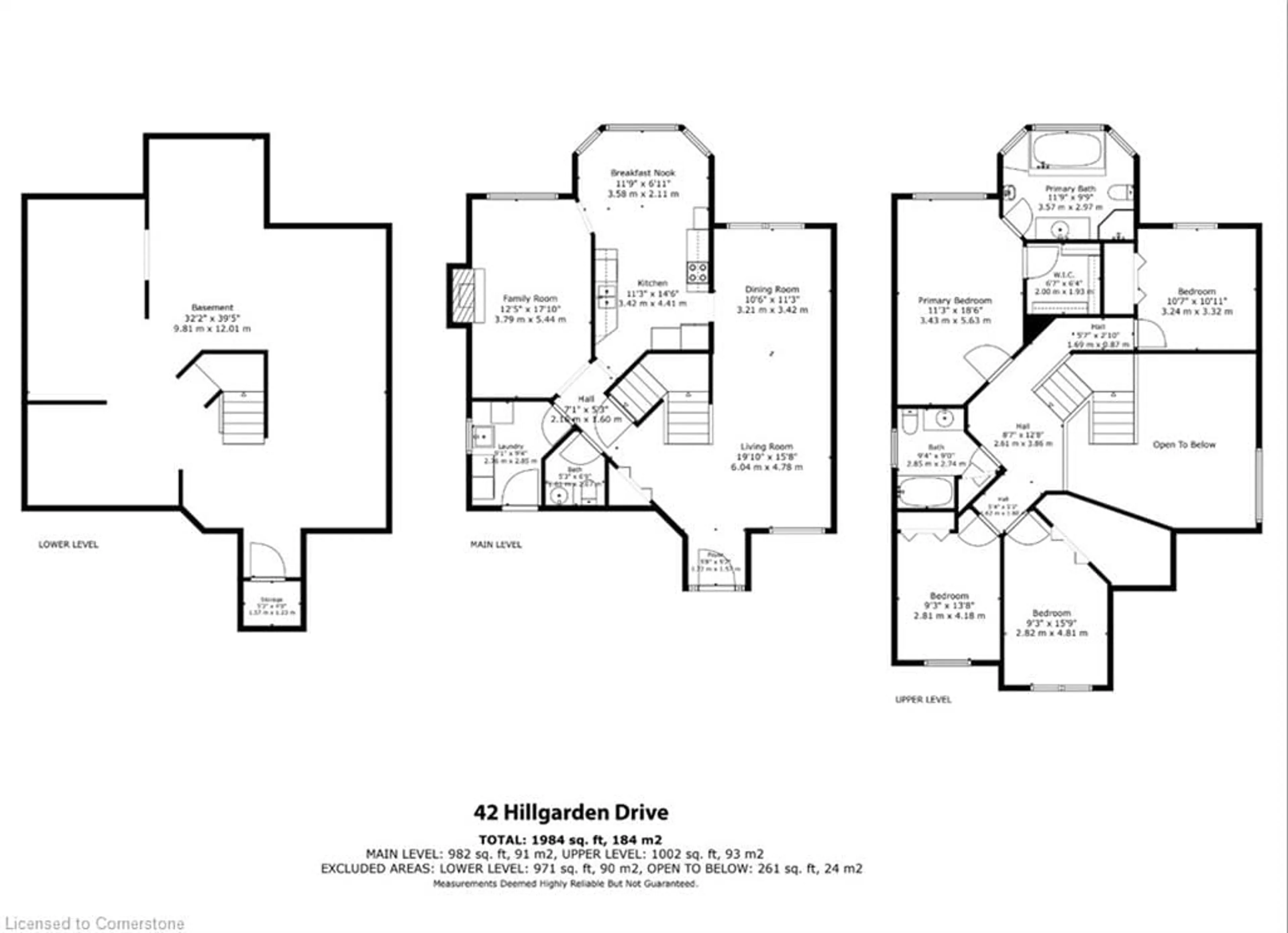Floor plan for 42 Hillgarden Dr, Stoney Creek Ontario L8J 3R3