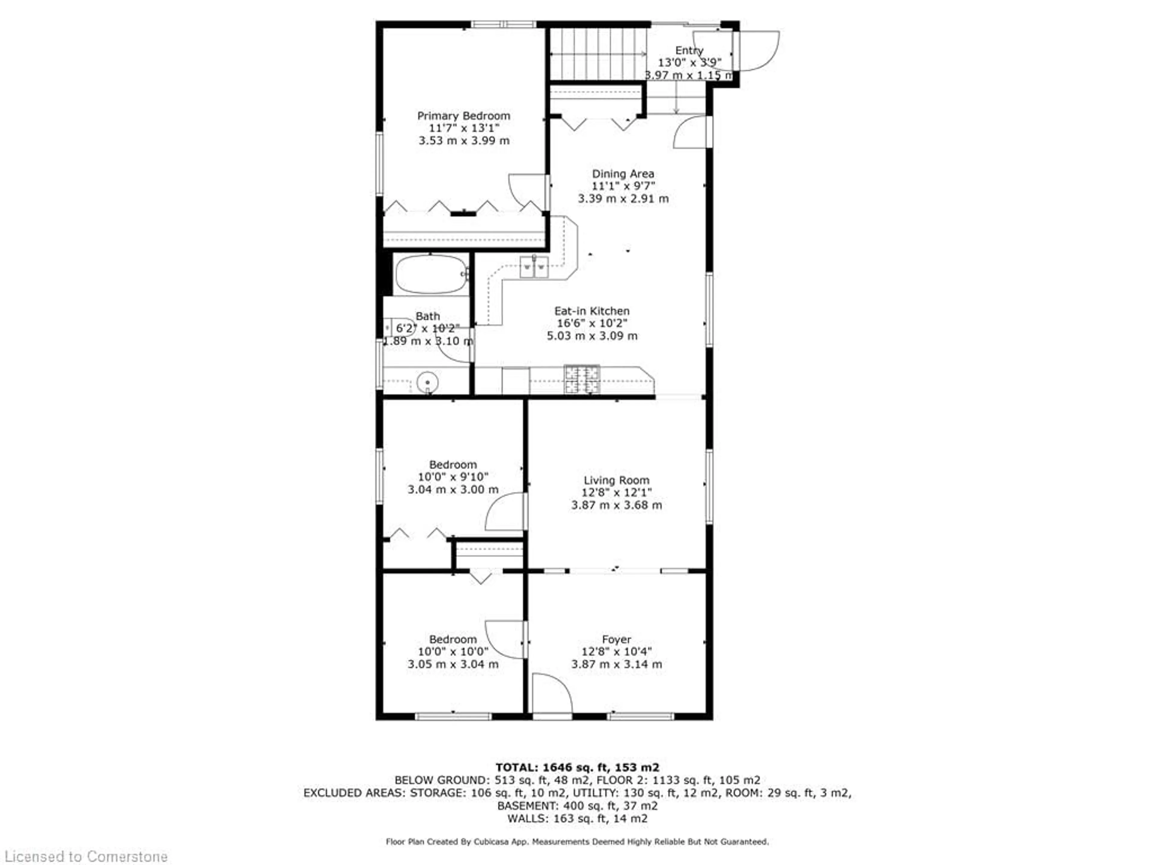 Floor plan for 167 Teeter St, Teeterville Ontario N0E 1S0