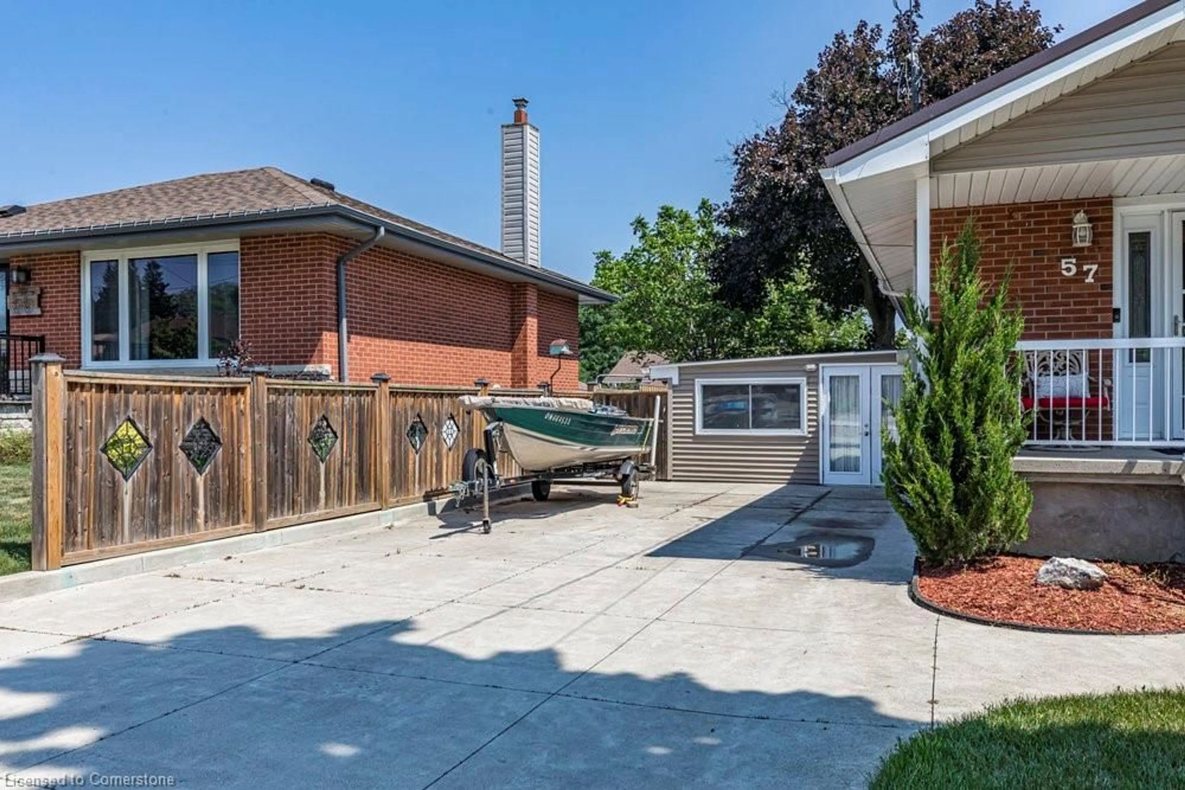 Patio, street for 57 Burfield Ave, Hamilton Ontario L8T 2J8