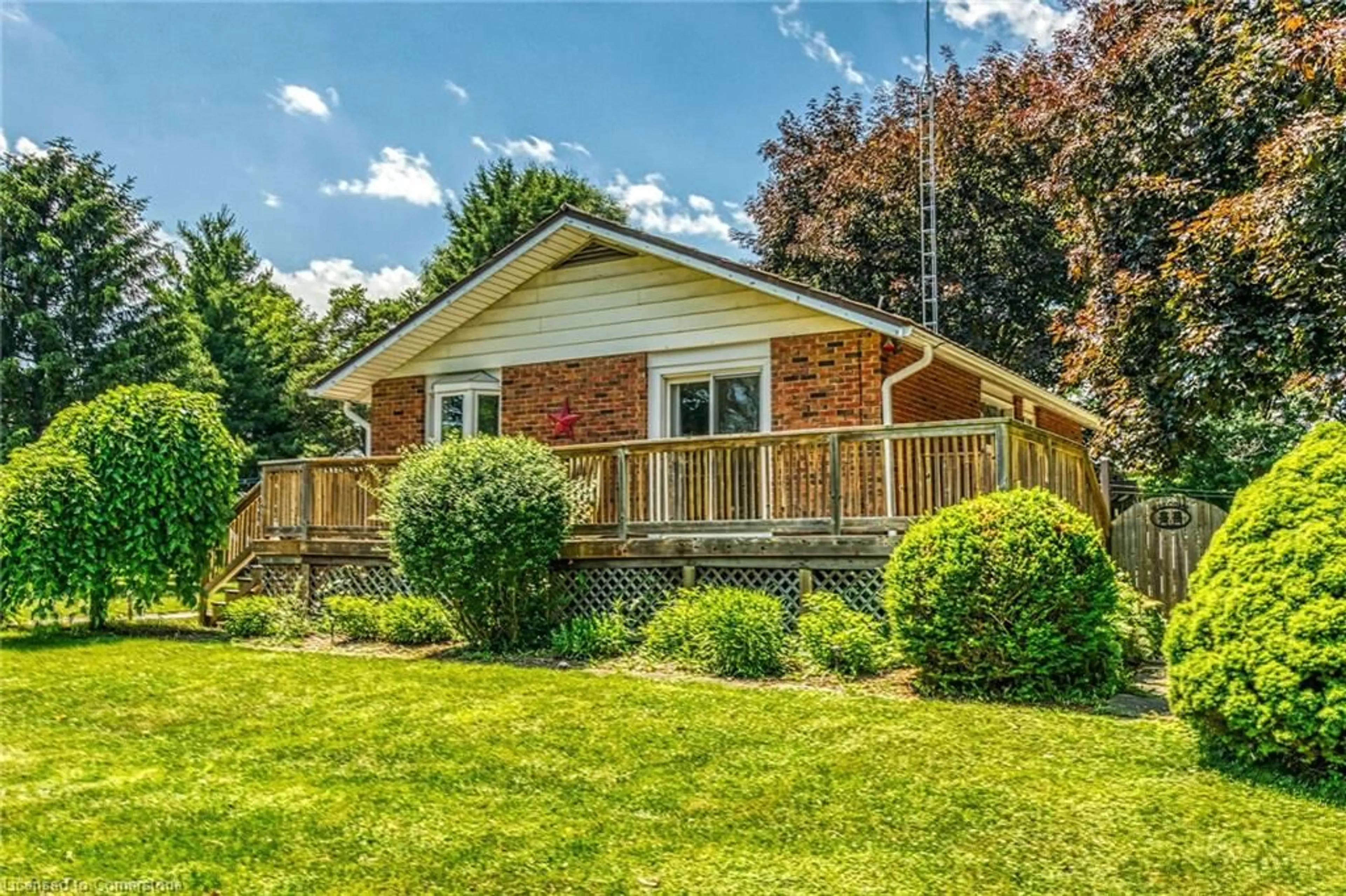 Home with brick exterior material, unknown for 3791 Highway 3, Hagersville Ontario N0A 1H0