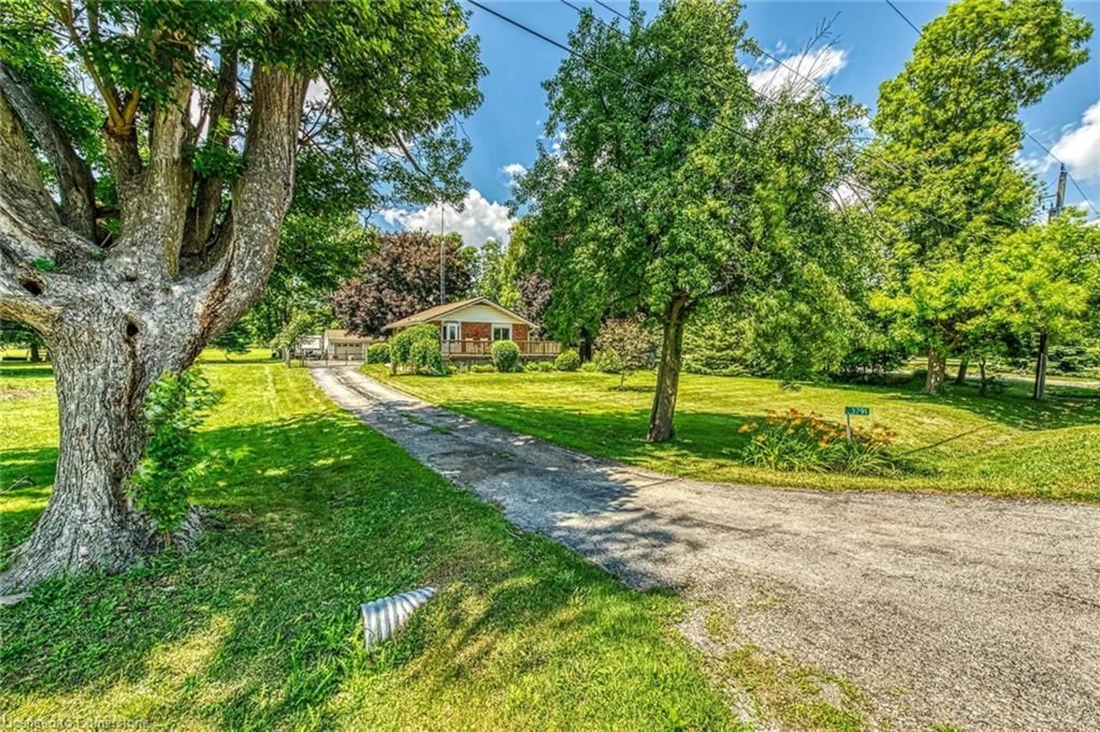 A pic from outside/outdoor area/front of a property/back of a property/a pic from drone, street for 3791 Highway 3, Hagersville Ontario N0A 1H0