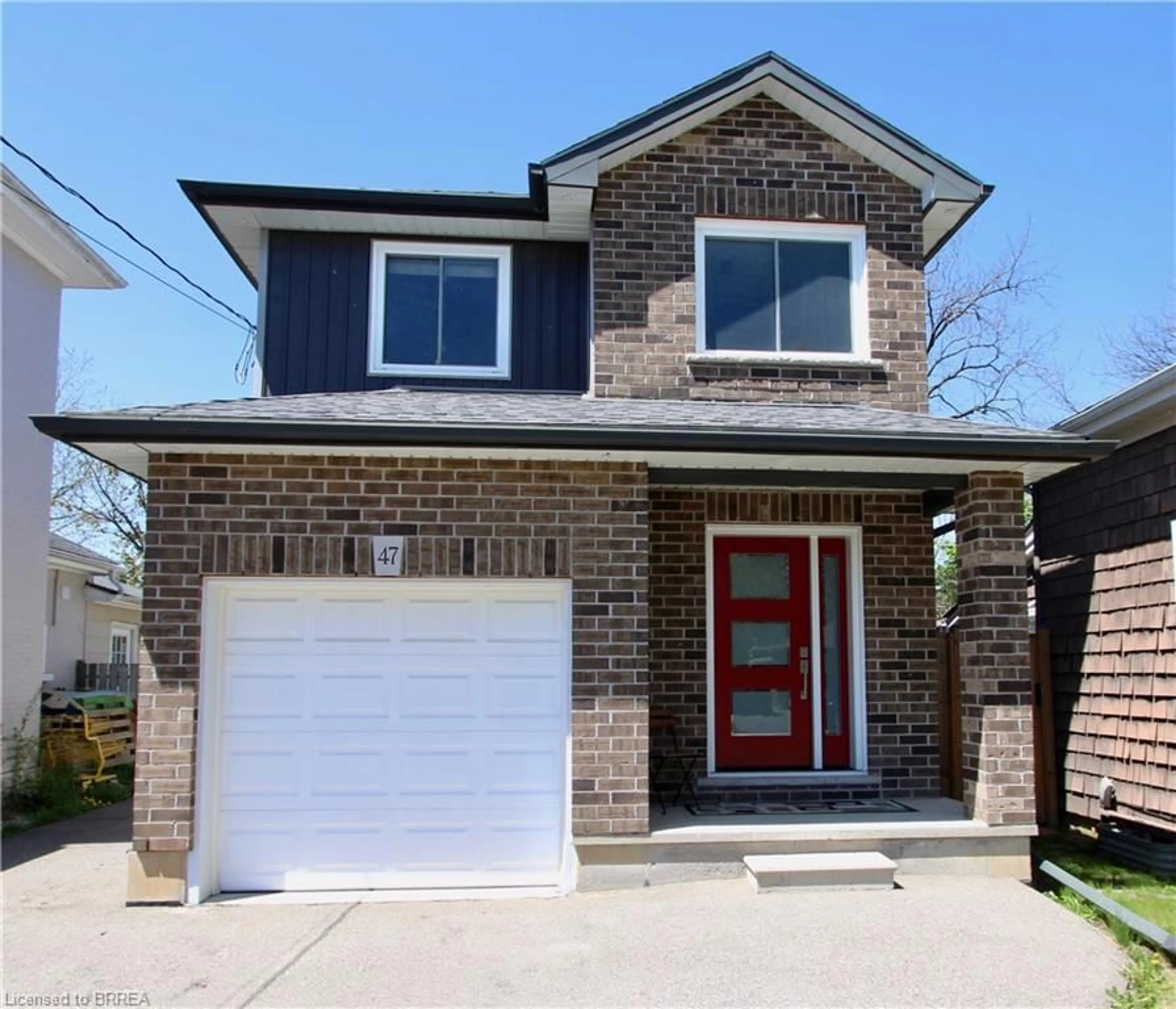 Home with brick exterior material, street for 47 Richardson St, Brantford Ontario N3T 1H7