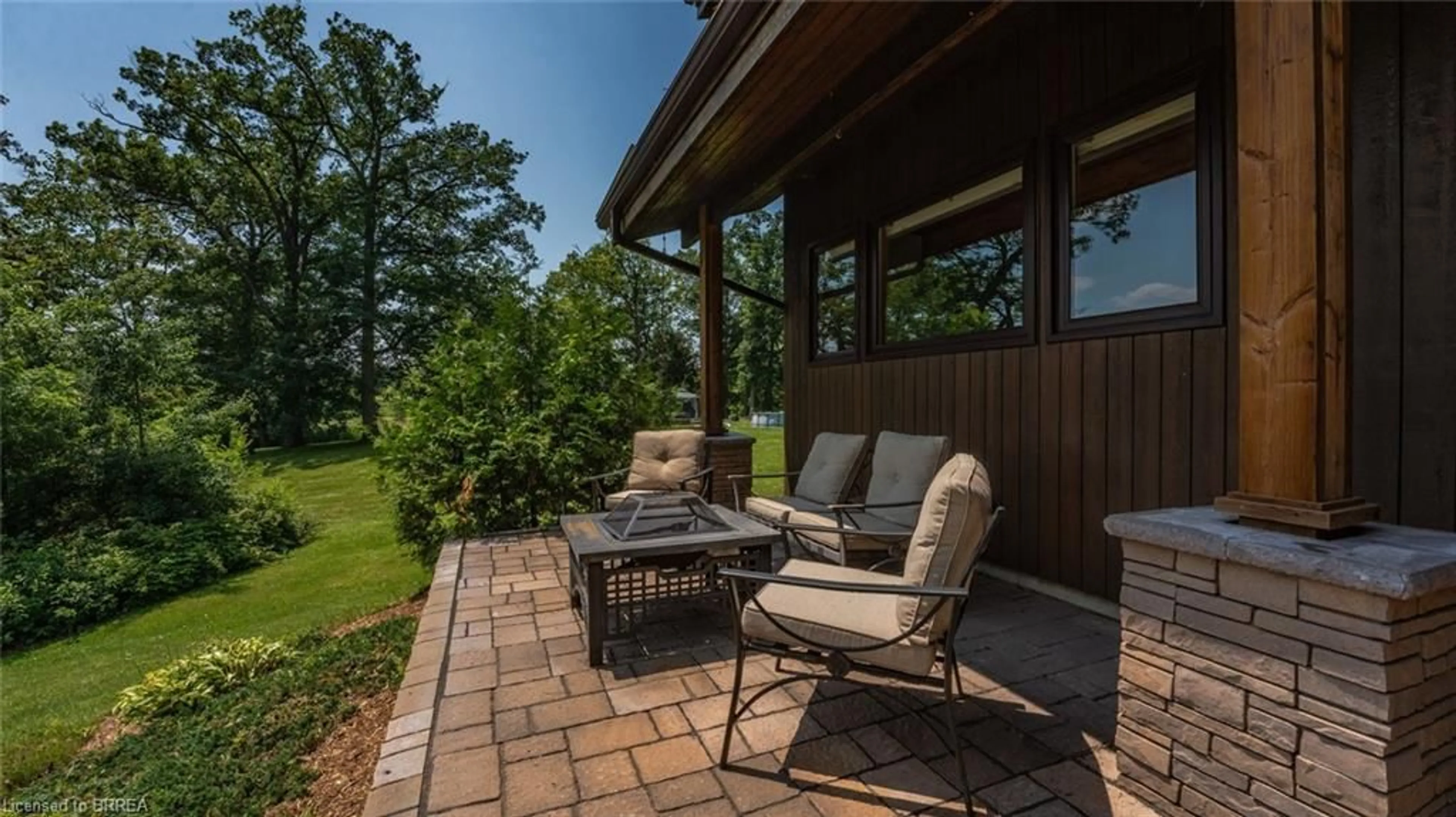 Patio, water/lake/river/ocean view for 457 German School Rd, Paris Ontario N3L 3E1