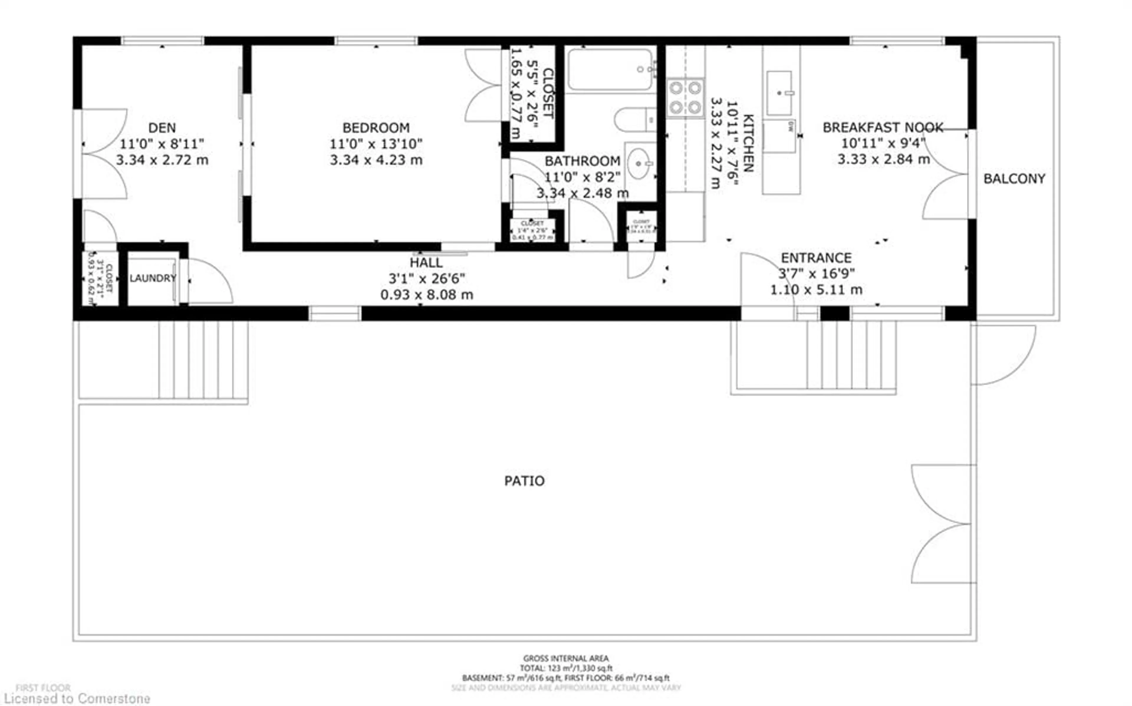 Floor plan for 2017 Erie Street, Port Dover Ontario N0A 1N7