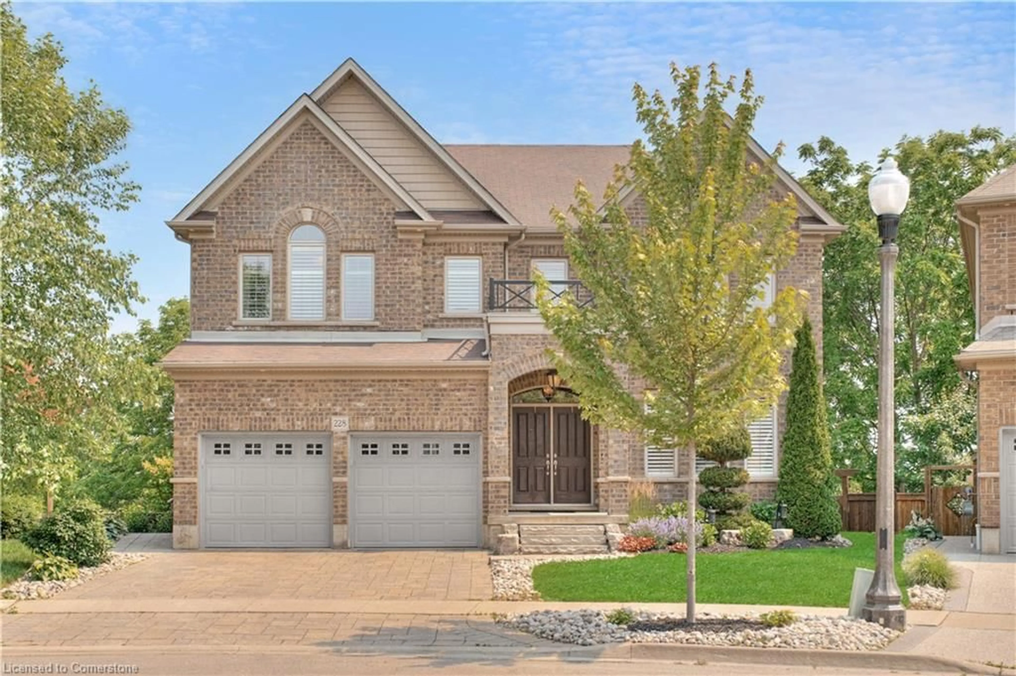 Home with brick exterior material, street for 228 Evens Pond Cres, Kitchener Ontario N2R 0B7