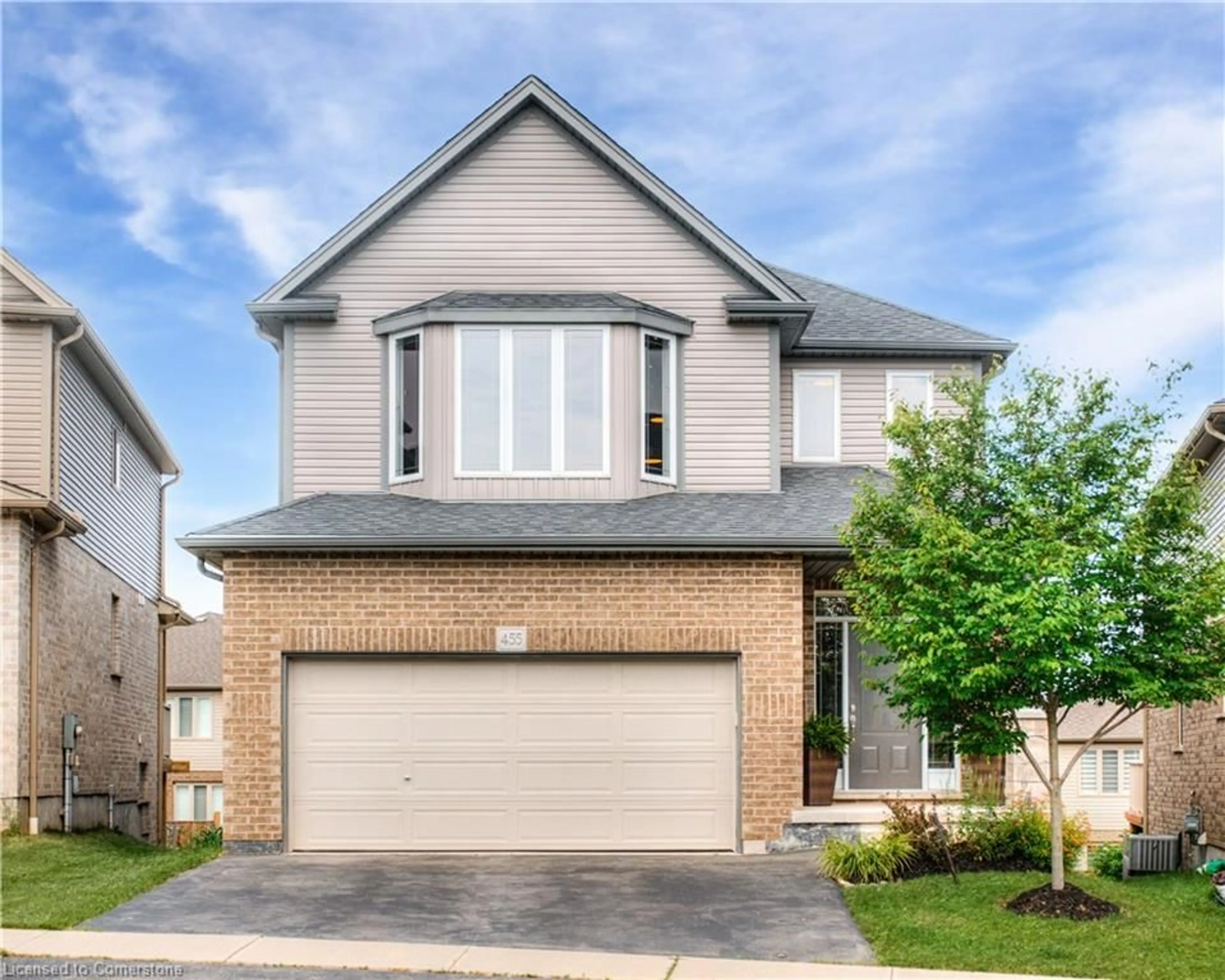Home with brick exterior material, street for 455 Twinleaf St, Waterloo Ontario N2V 0C1