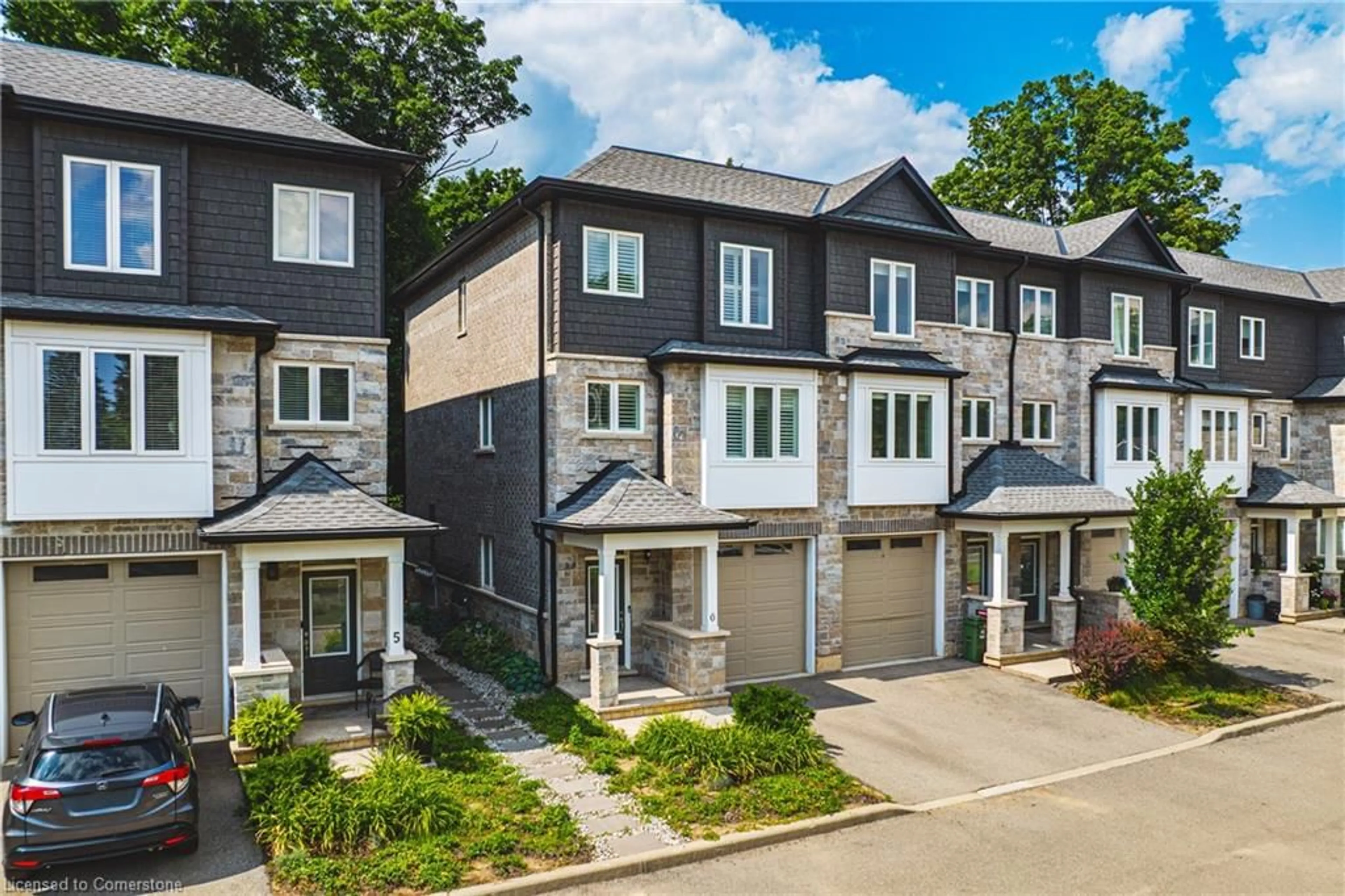 A pic from outside/outdoor area/front of a property/back of a property/a pic from drone, street for 111 Wilson Street East #6, Hamilton Ontario L9B 2G7