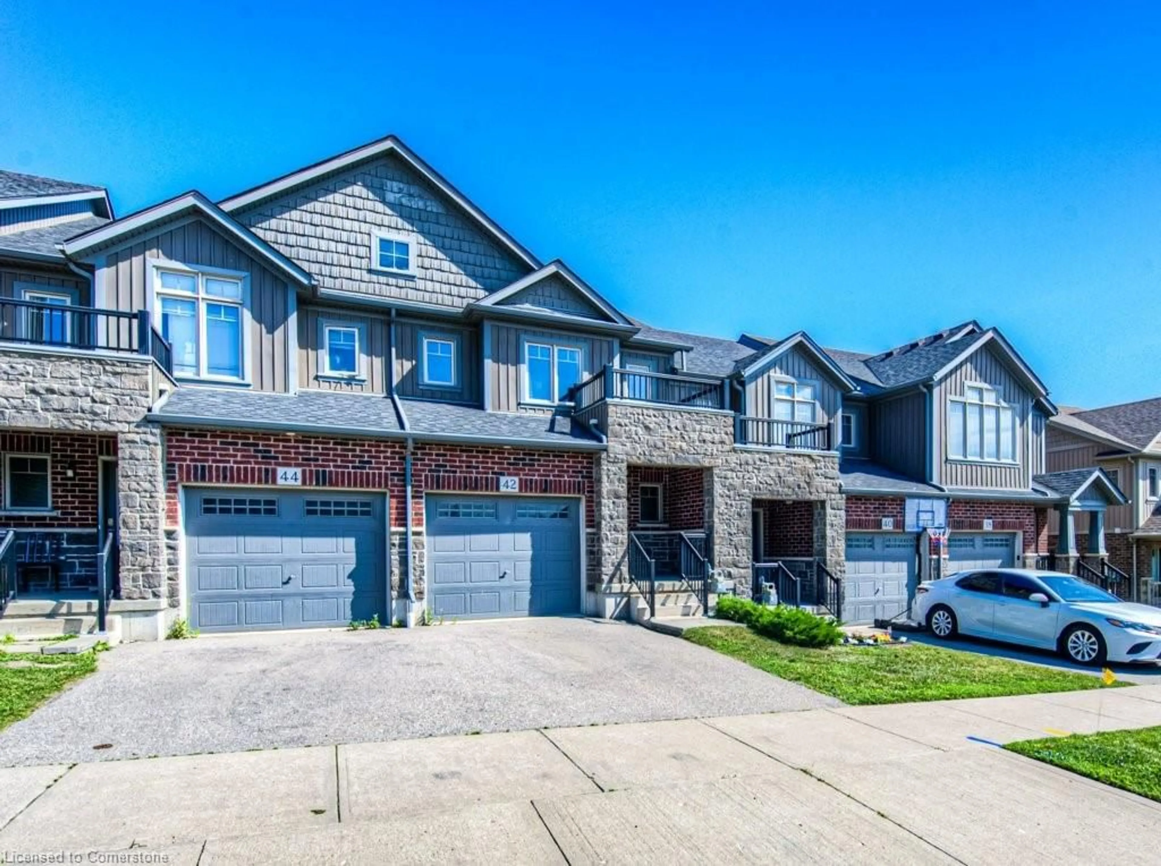 Home with brick exterior material, street for 42 Eliza Ave #38, Kitchener Ontario N2E 0B9