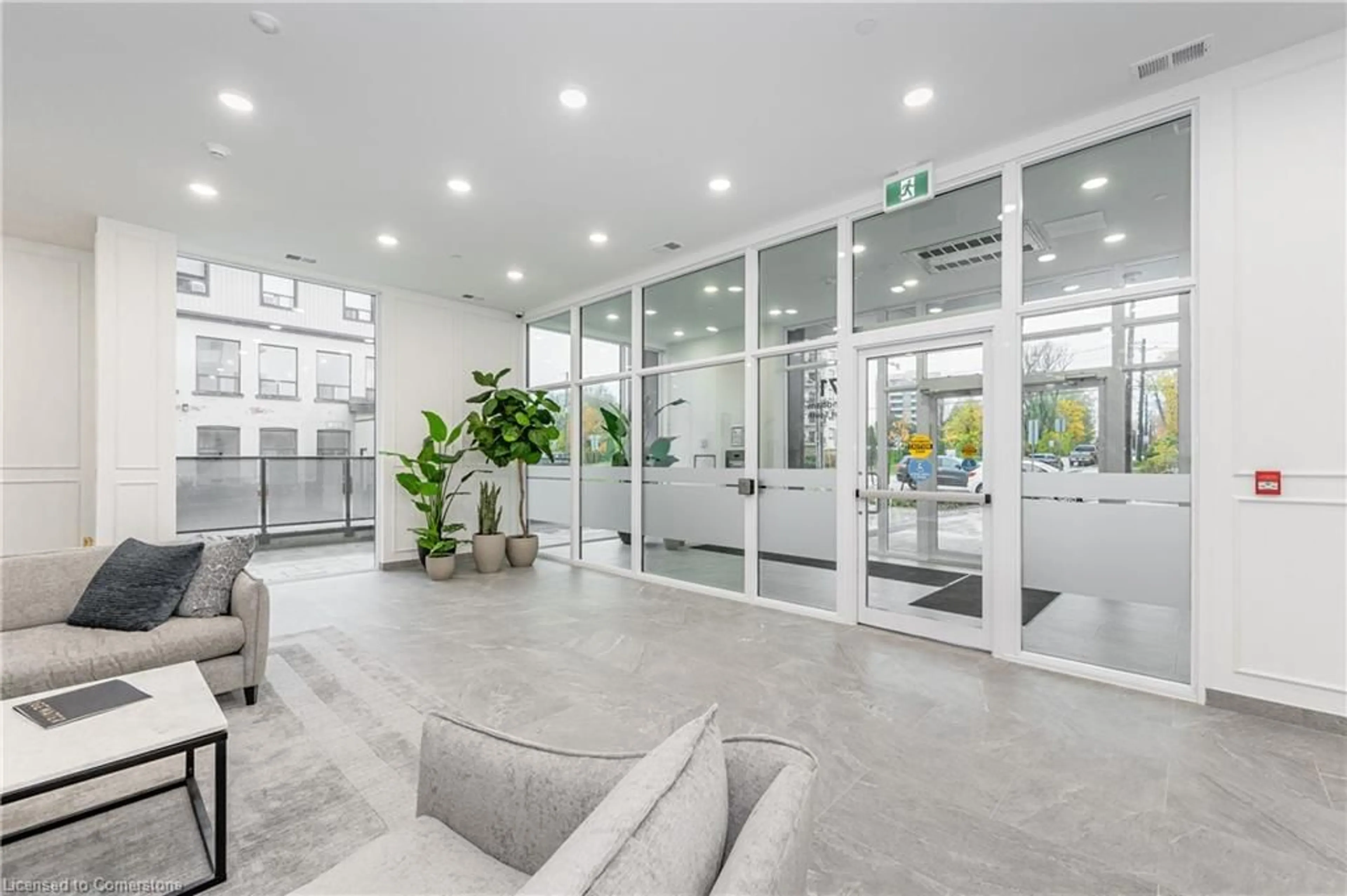 Indoor foyer for 71 Wyndham St #313, Guelph Ontario N1E 5R3
