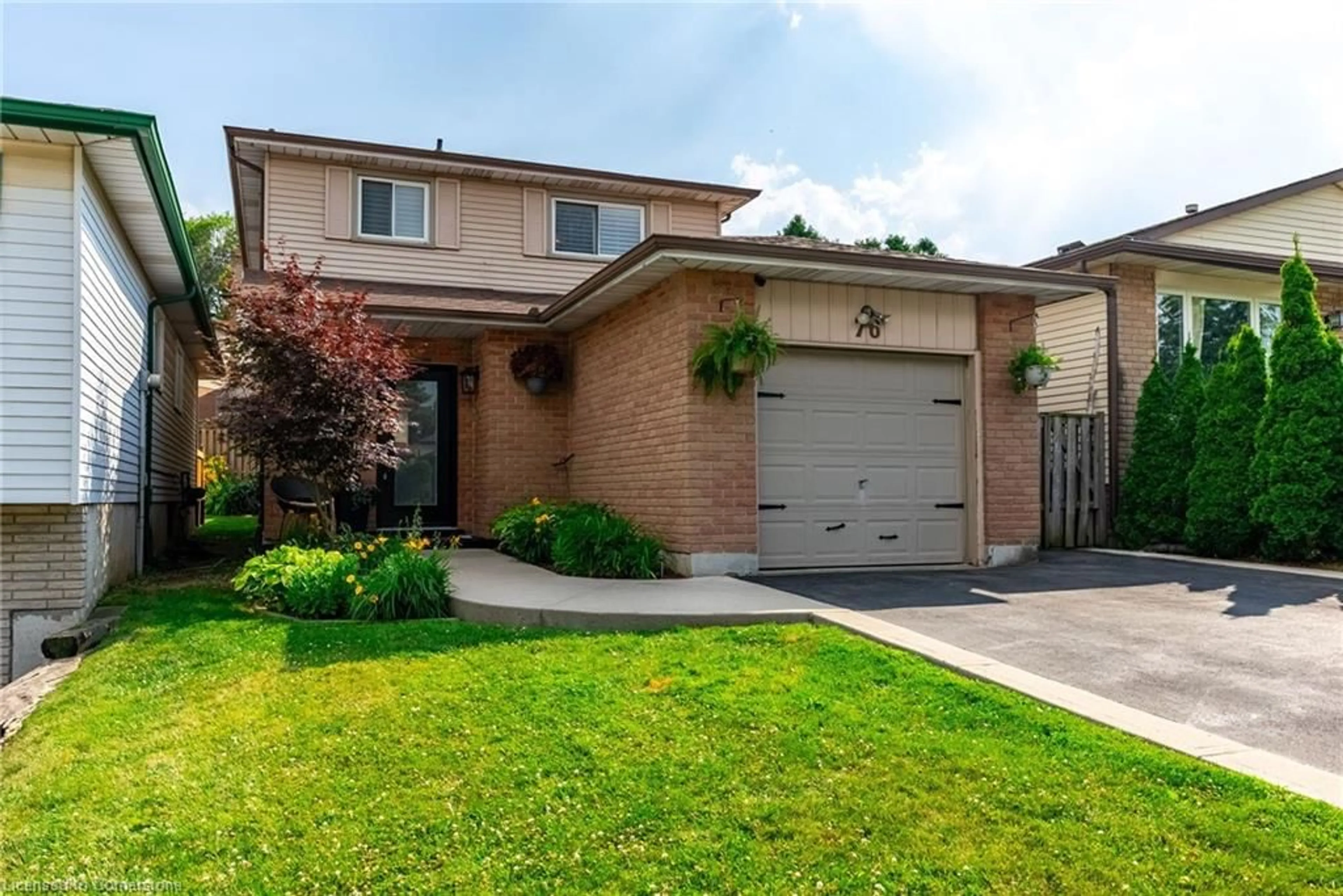 Home with brick exterior material, street for 76 Megna Crt, Hamilton Ontario L9C 6Y8