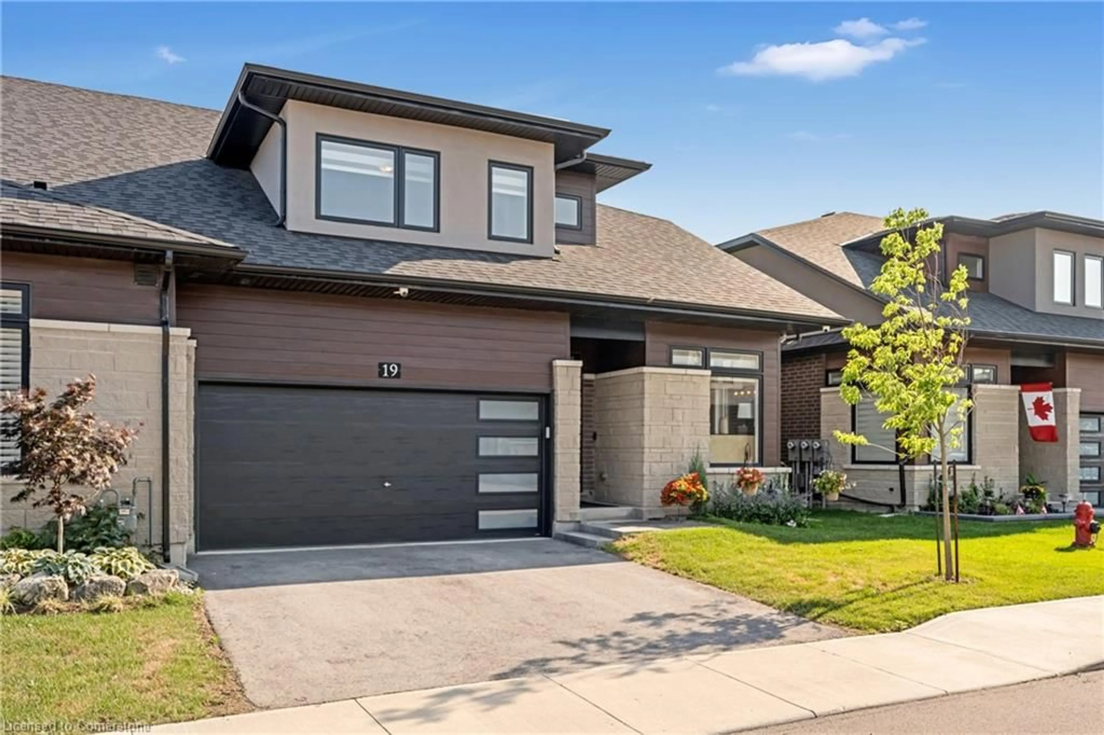 Home with brick exterior material, street for 19 Welch Lane, Hamilton Ontario L9C 0G1