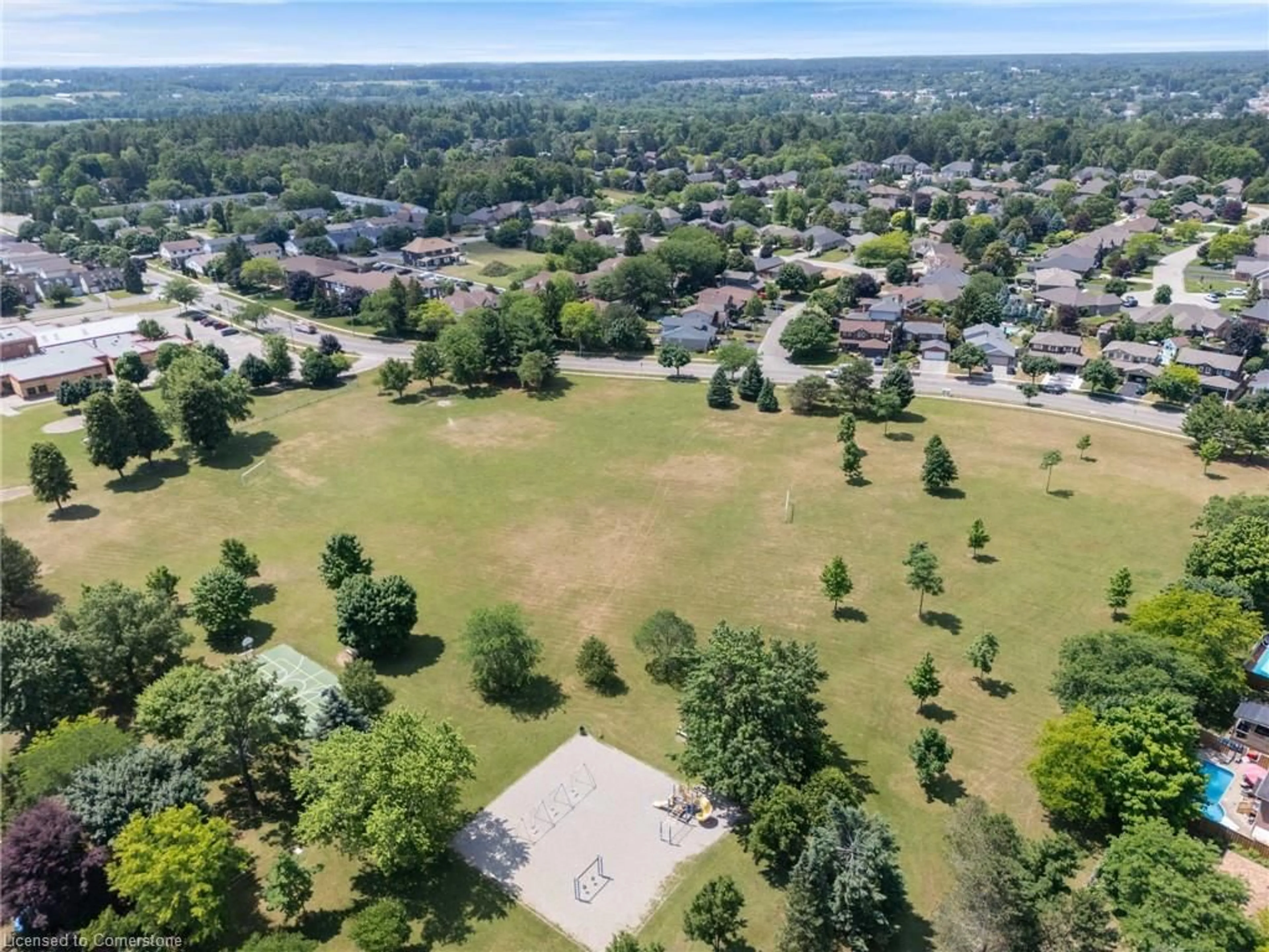 A pic from outside/outdoor area/front of a property/back of a property/a pic from drone, mountain view for 60 Donly Dr #210, Simcoe Ontario N3Y 5K3
