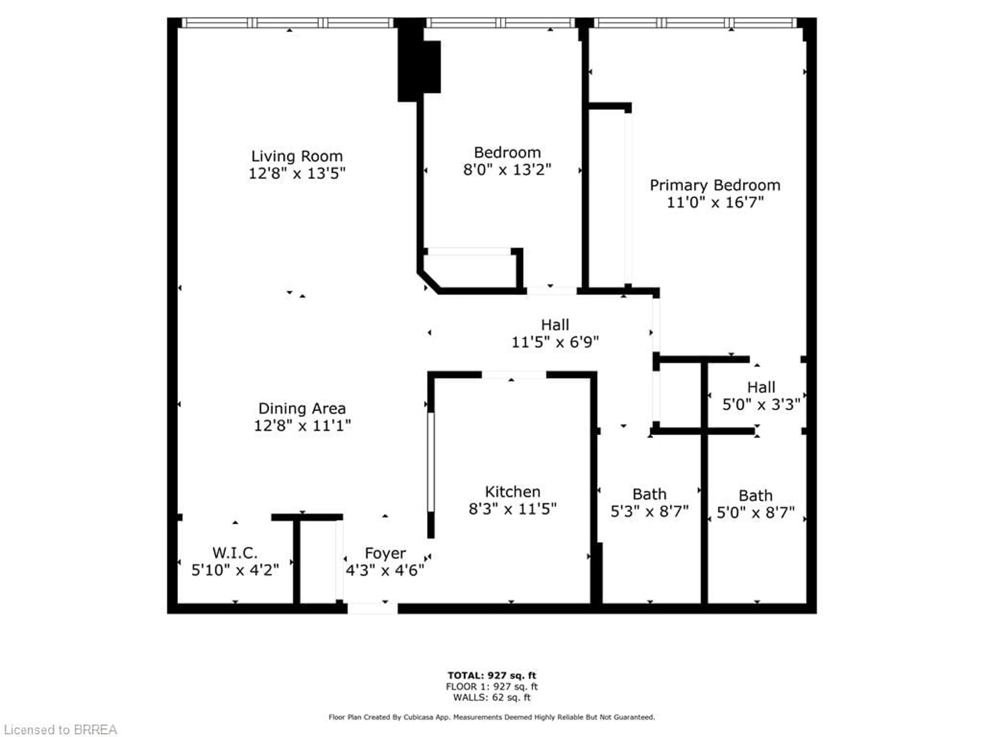 Floor plan for 4205 Shipp Dr #2501, Mississauga Ontario L4Z 2Y8