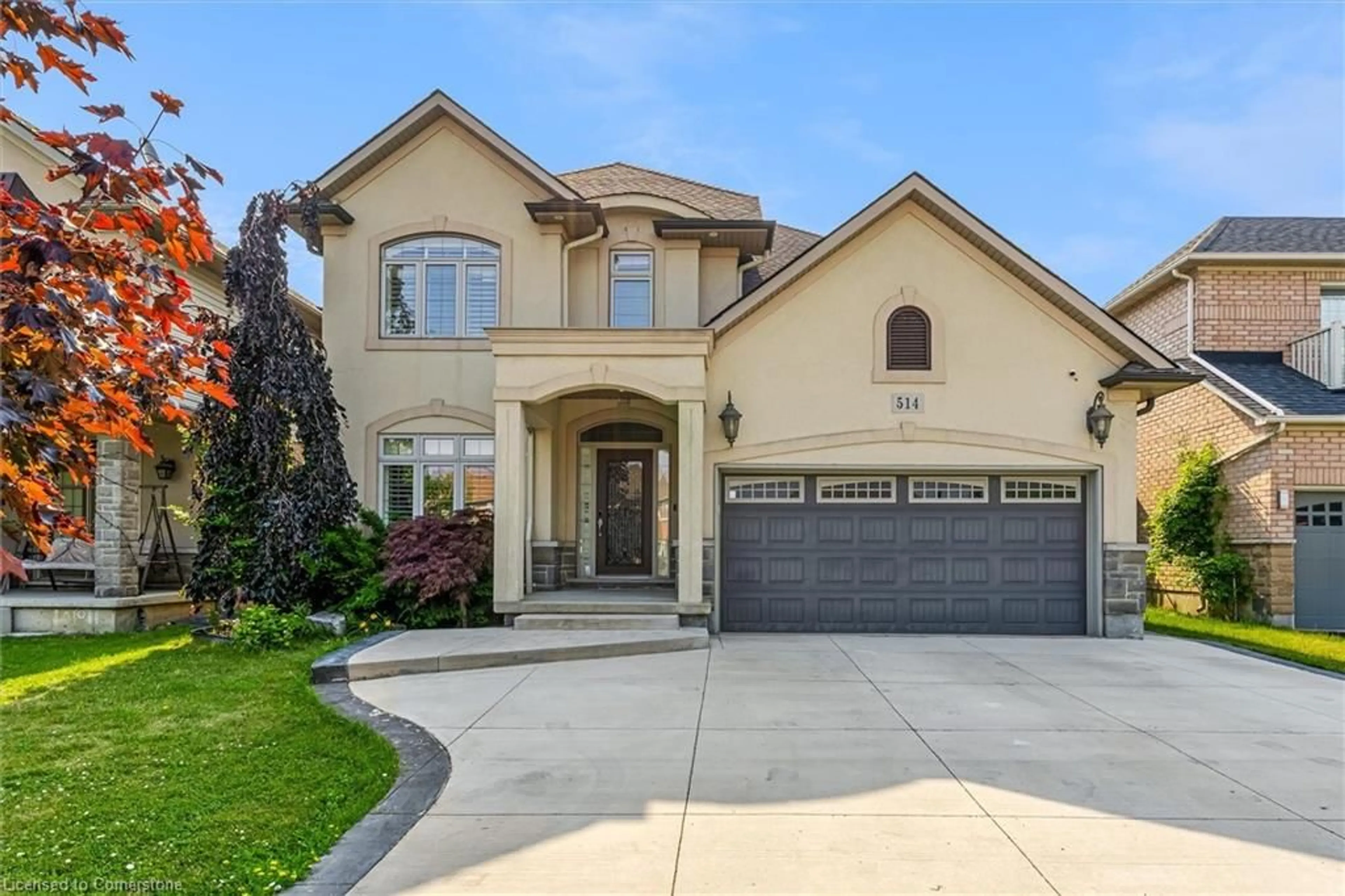 Home with brick exterior material, street for 514 Fifty Rd, Stoney Creek Ontario L8E 5T4