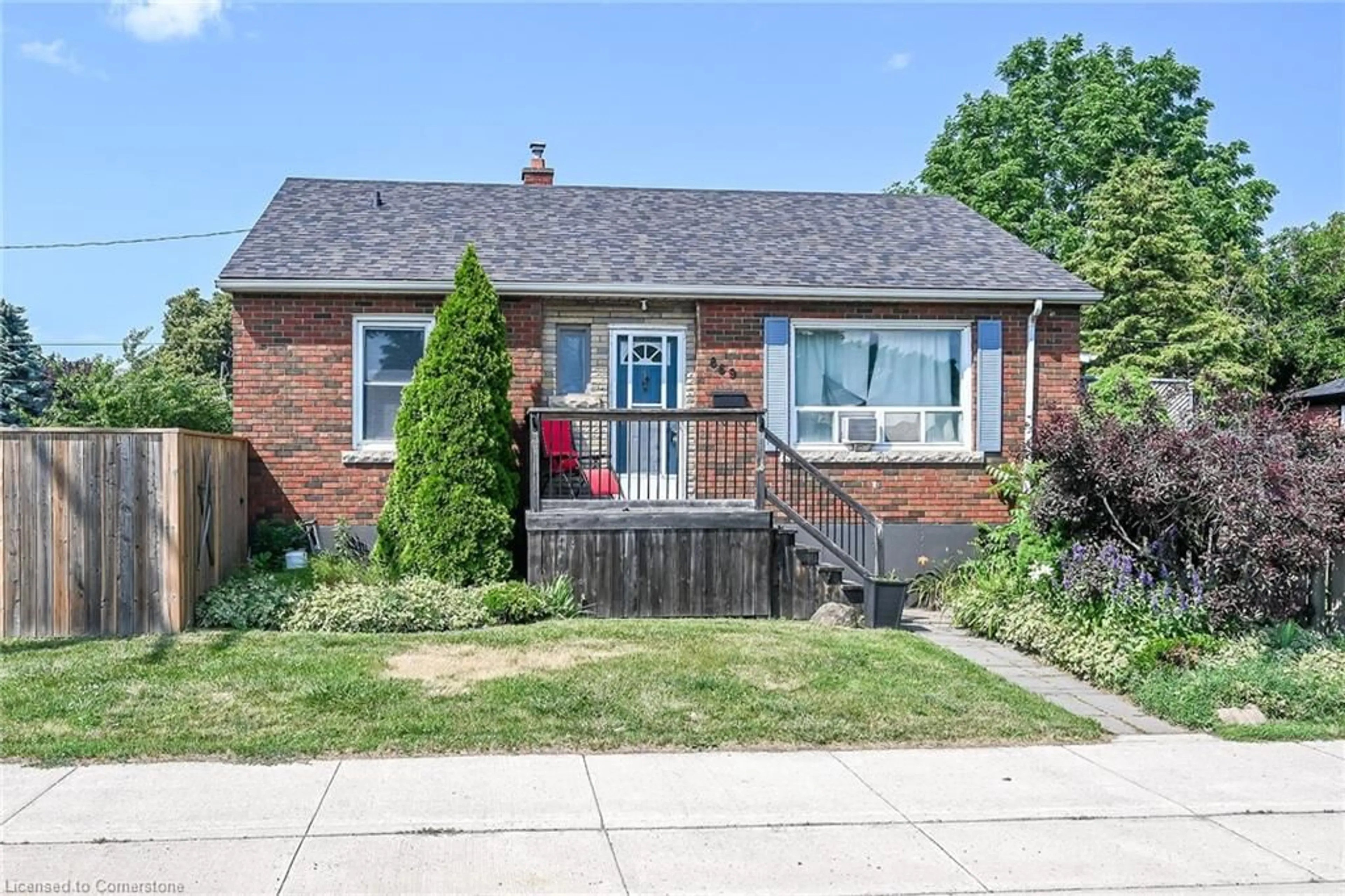 Home with brick exterior material, street for 869 Fennell Ave, Hamilton Ontario L8V 1W3