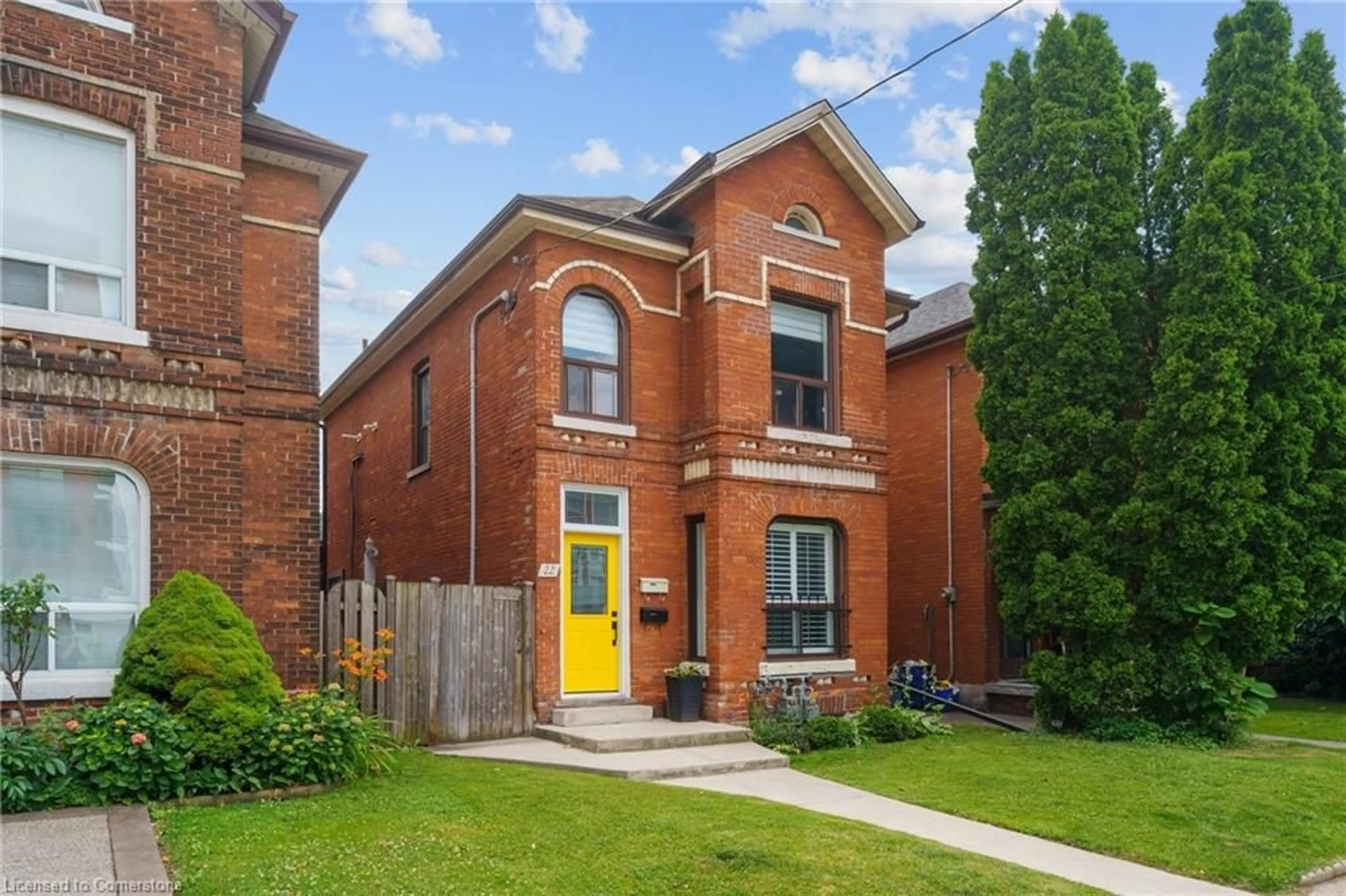 Home with brick exterior material, street for 22 Aikman Ave, Hamilton Ontario L8M 1P7