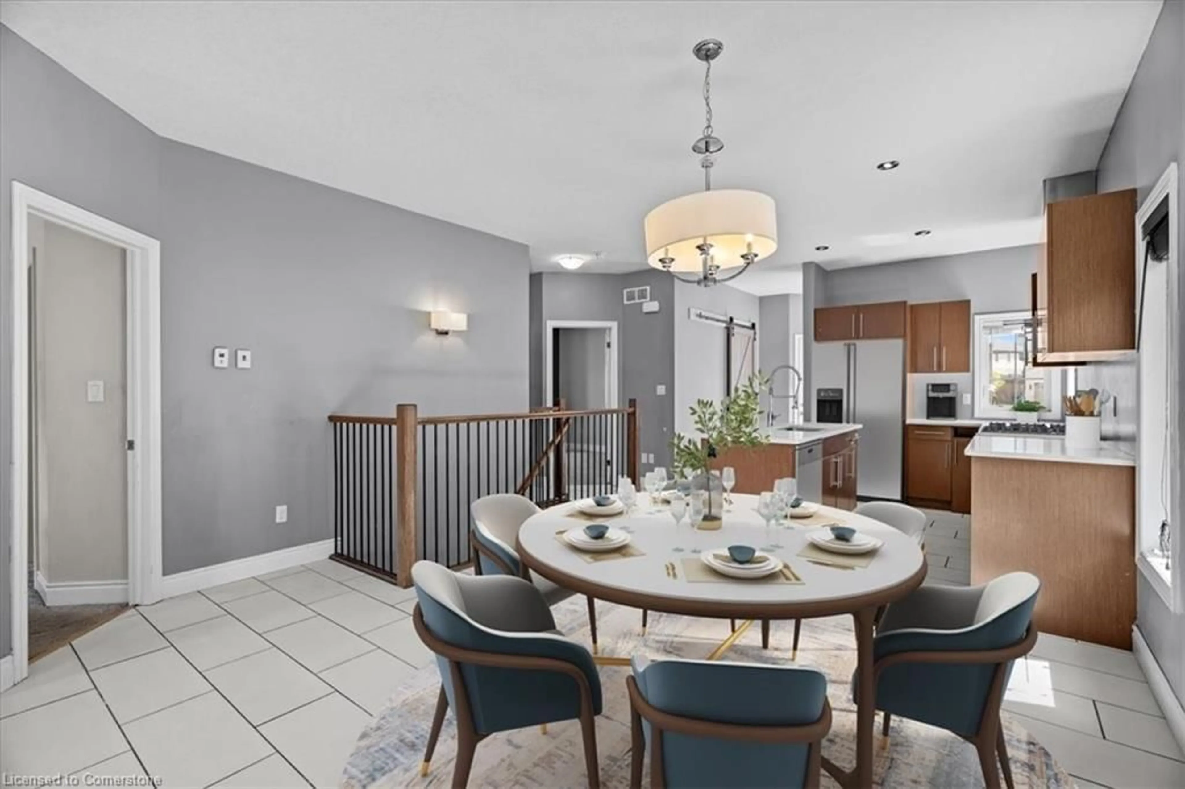 Dining room, ceramic/tile floor for 3287 Singleton Ave, London Ontario N6L 0C4