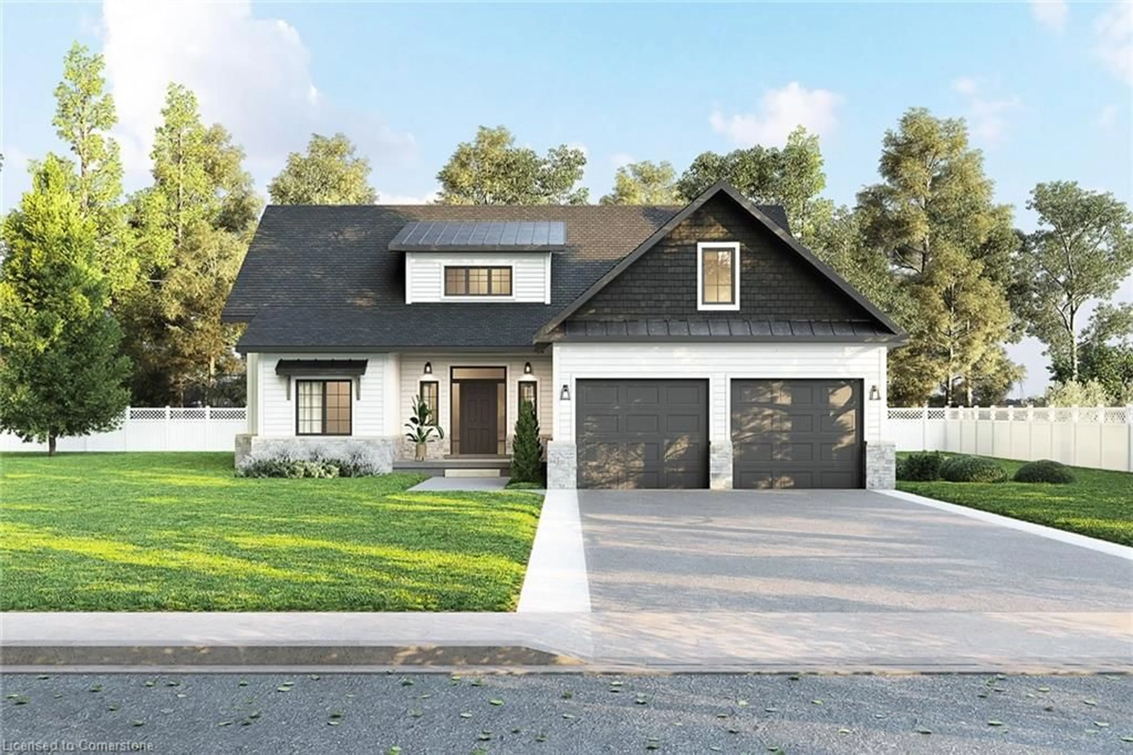 Home with brick exterior material, street for 5 Foyston Gate, Minesing Ontario L9X 0A1