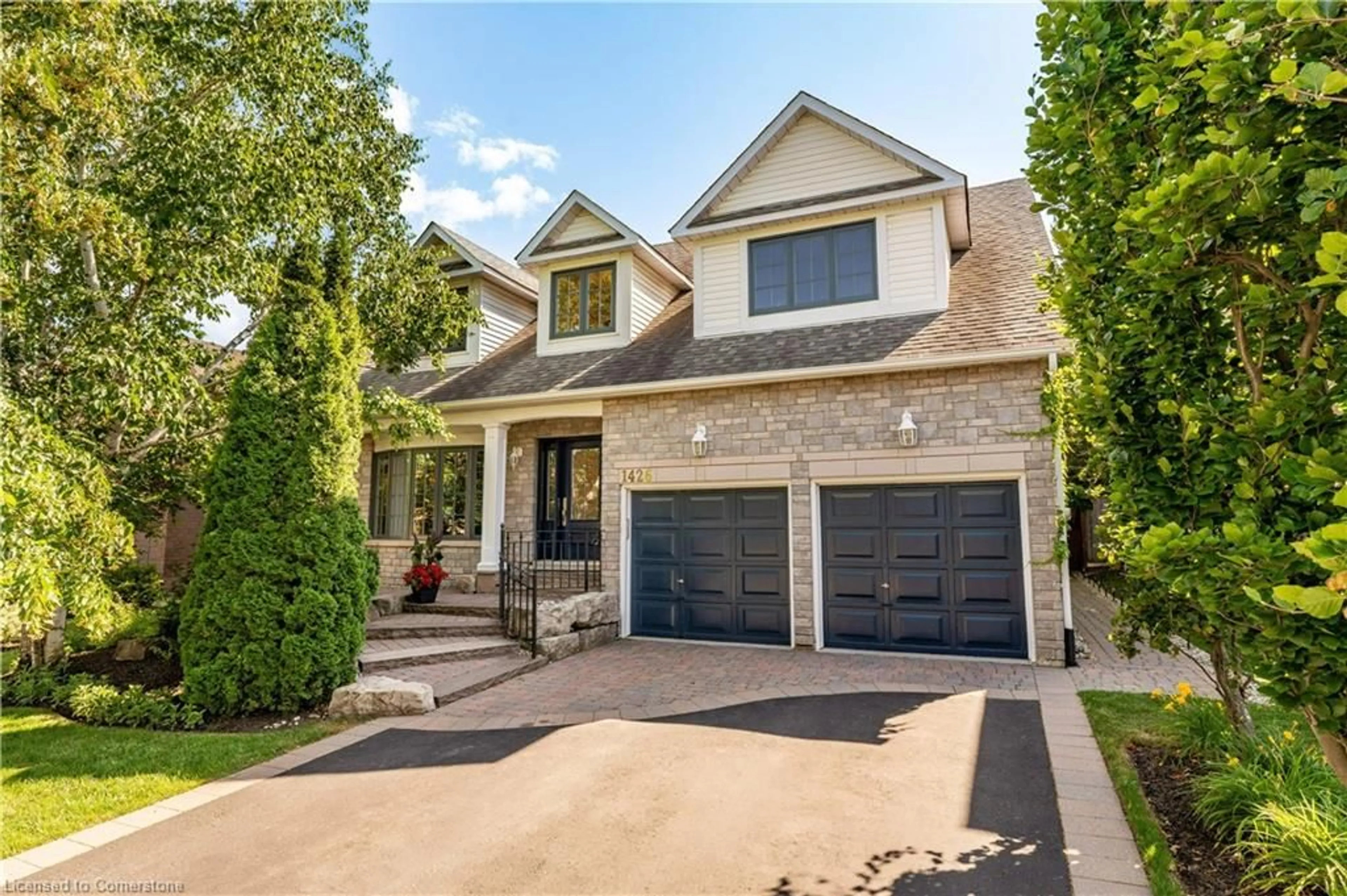 Home with brick exterior material, street for 1426 Creekwood Trail, Oakville Ontario L6H 6E6