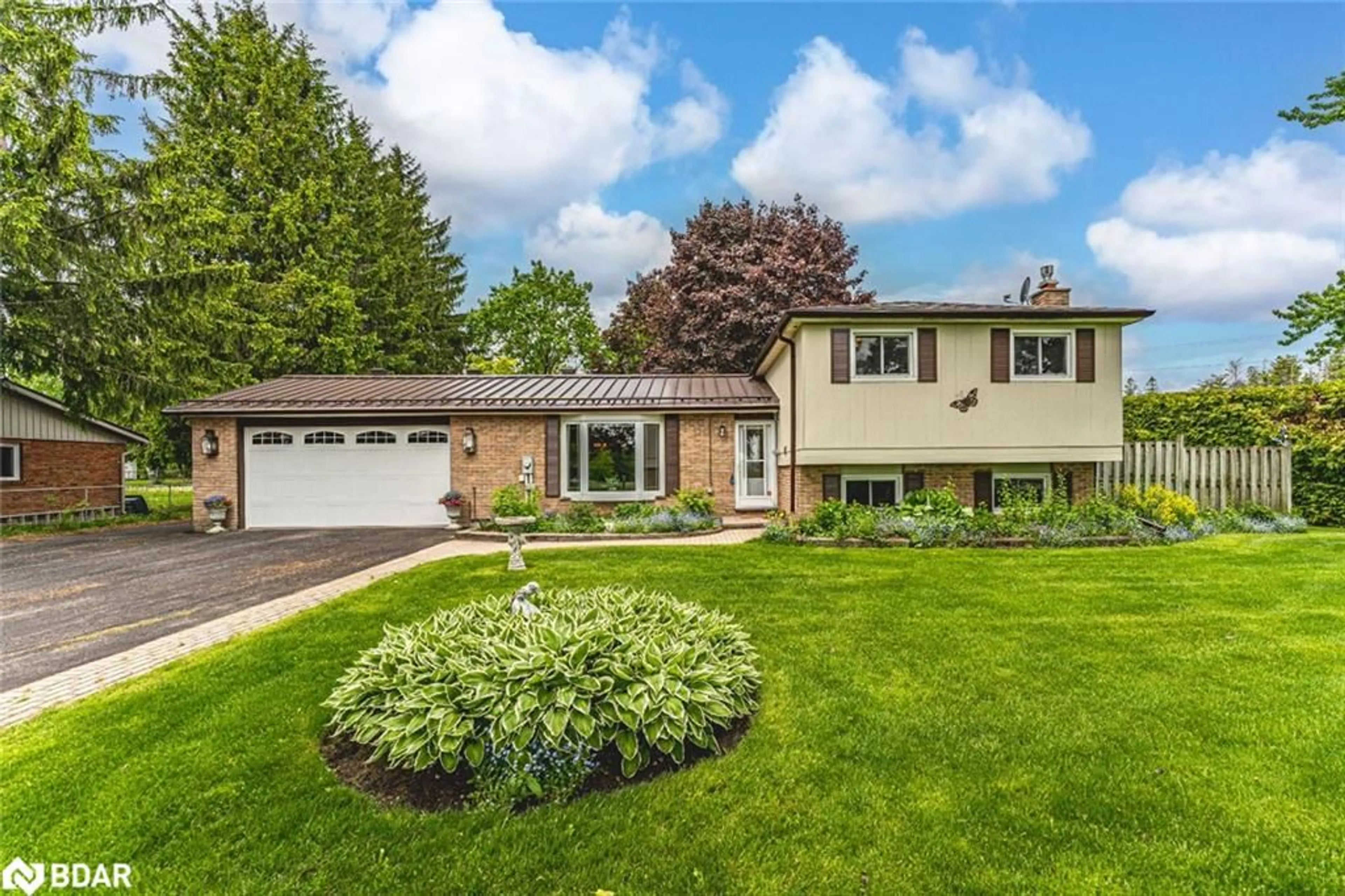 Home with vinyl exterior material, street for 3384 Dobson Rd, Springwater Ontario L9X 1T5