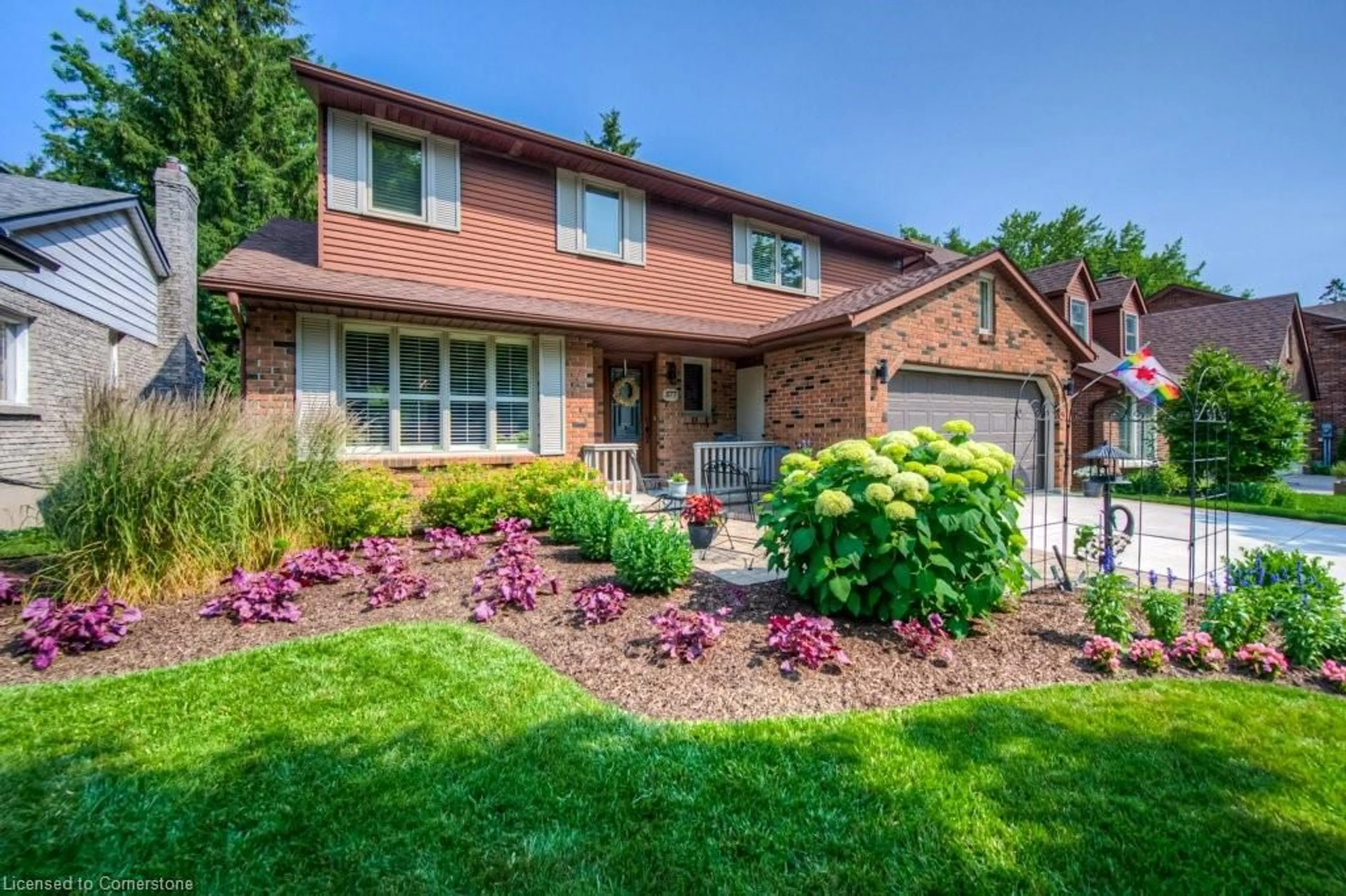 Home with brick exterior material, street for 377 Westridge Dr, Waterloo Ontario N2L 5Y1