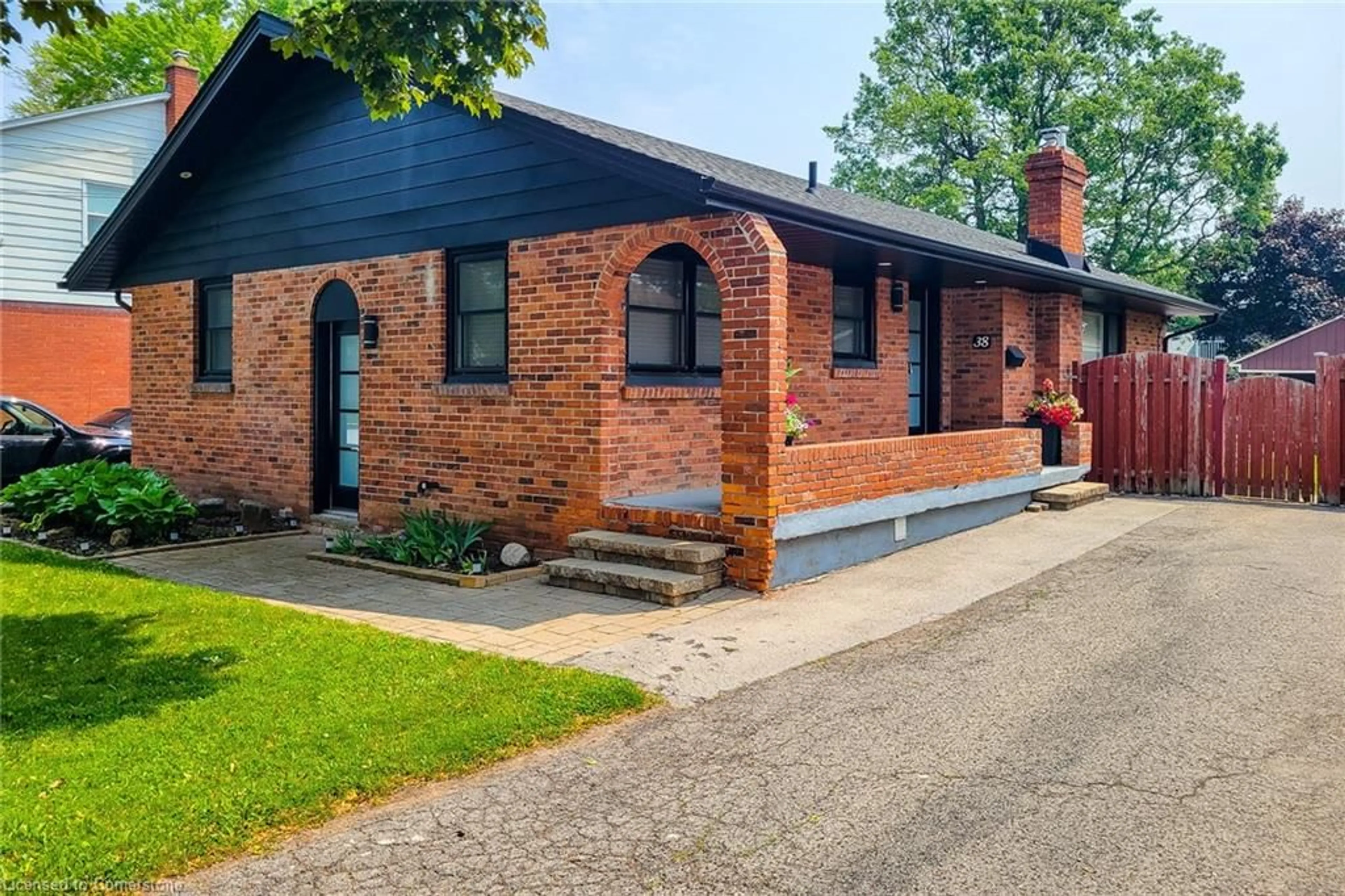 Home with brick exterior material, street for 38 Stewart St, Grimsby Ontario L3M 3M8