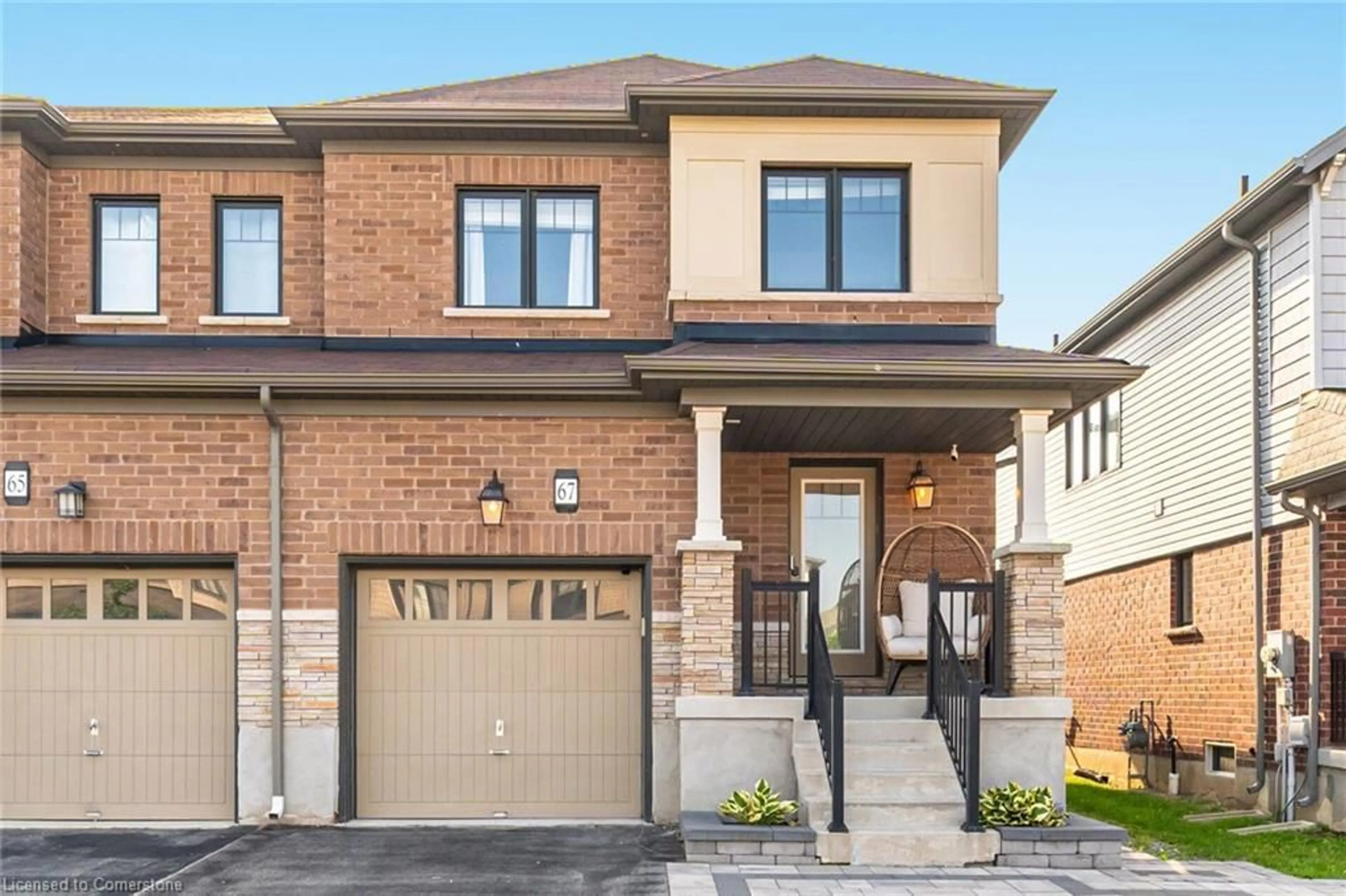 Home with brick exterior material, street for 67 Sherway St, Hamilton Ontario L8J 0J3