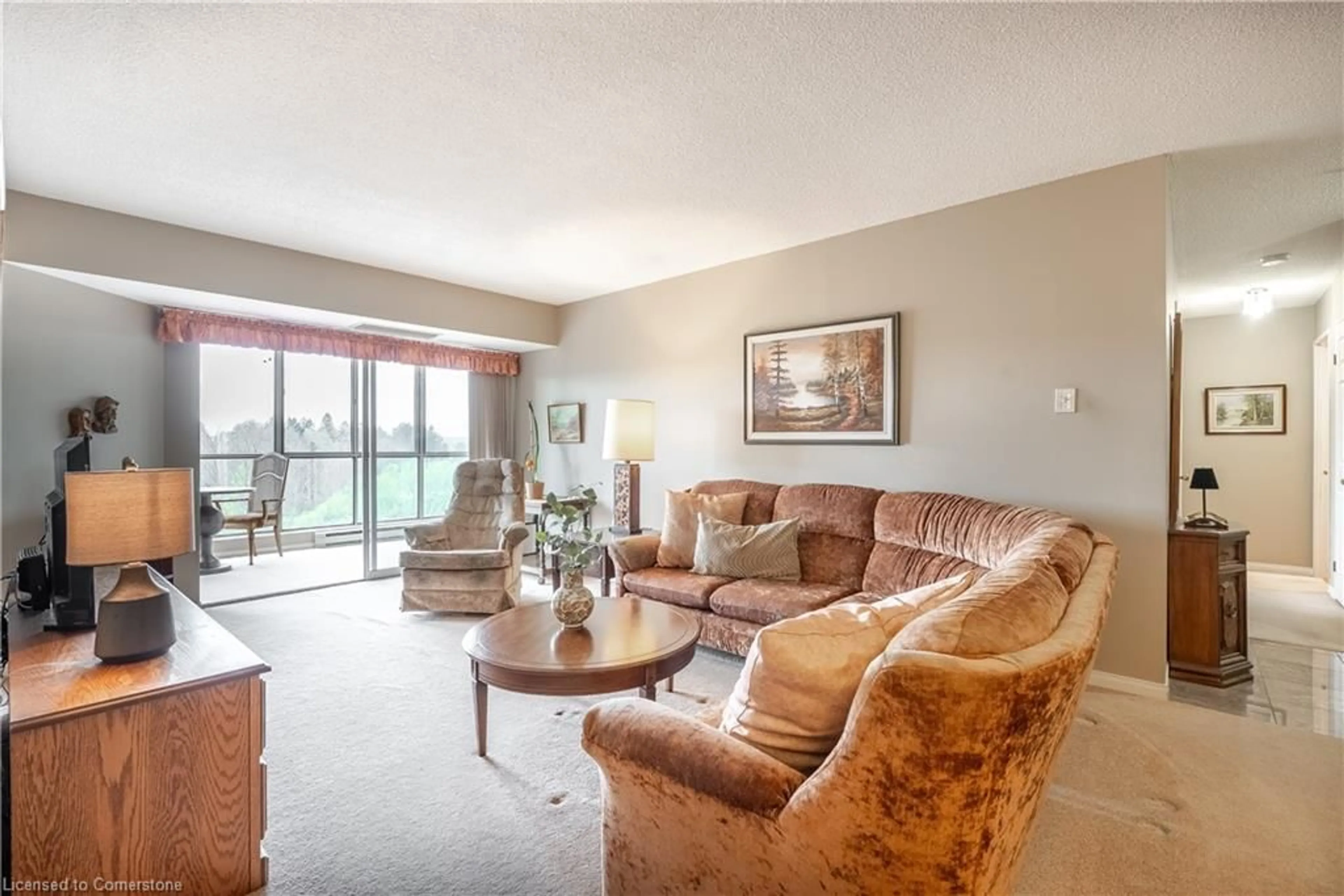 Living room with furniture, unknown for 265 Westcourt Pl #907, Waterloo Ontario N2L 6E4
