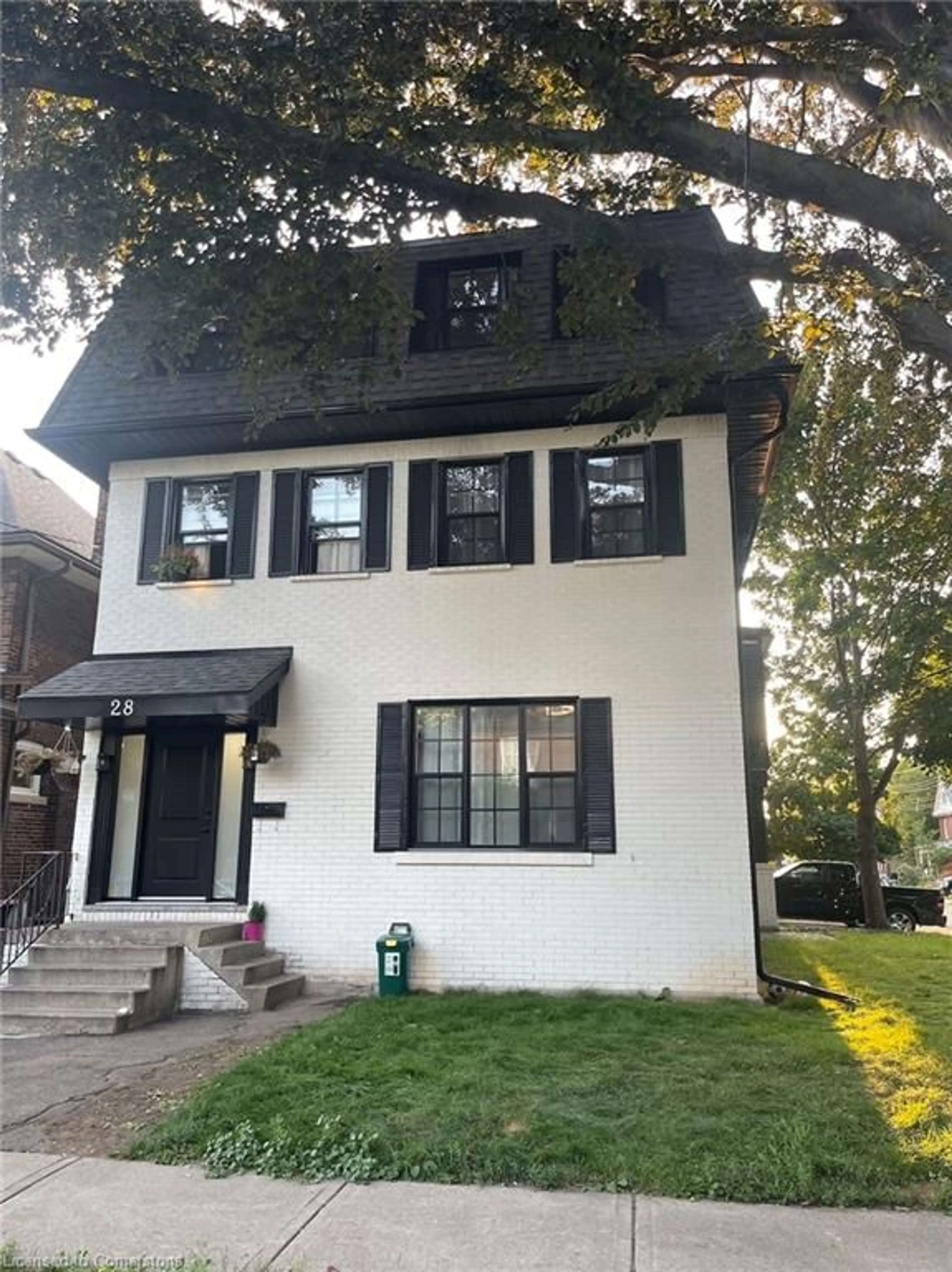 Home with brick exterior material, street for 28 Burris St, Hamilton Ontario L8M 2J3