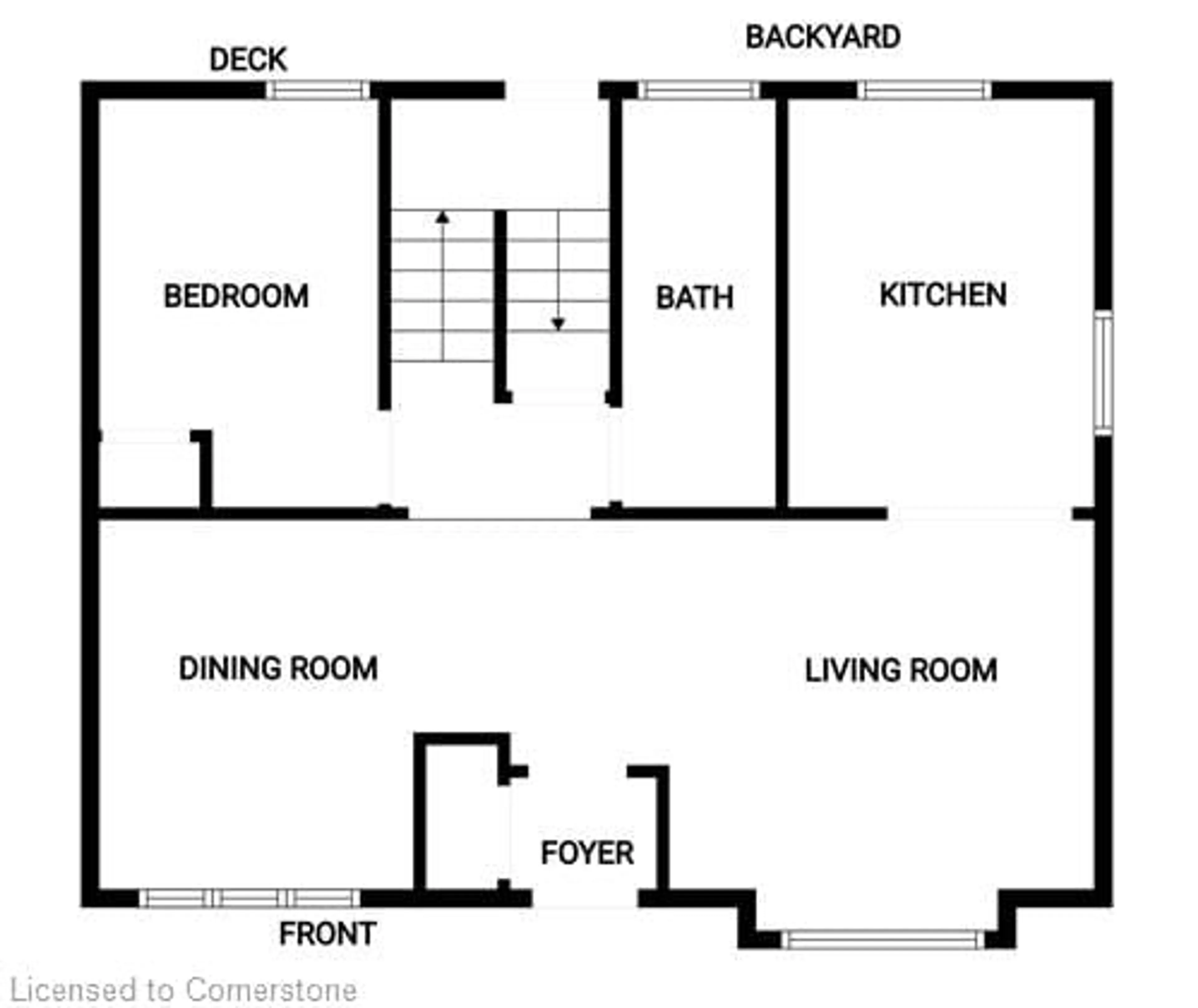 Floor plan for 33 Wilmar Crt, Dundas Ontario L9H 1H1