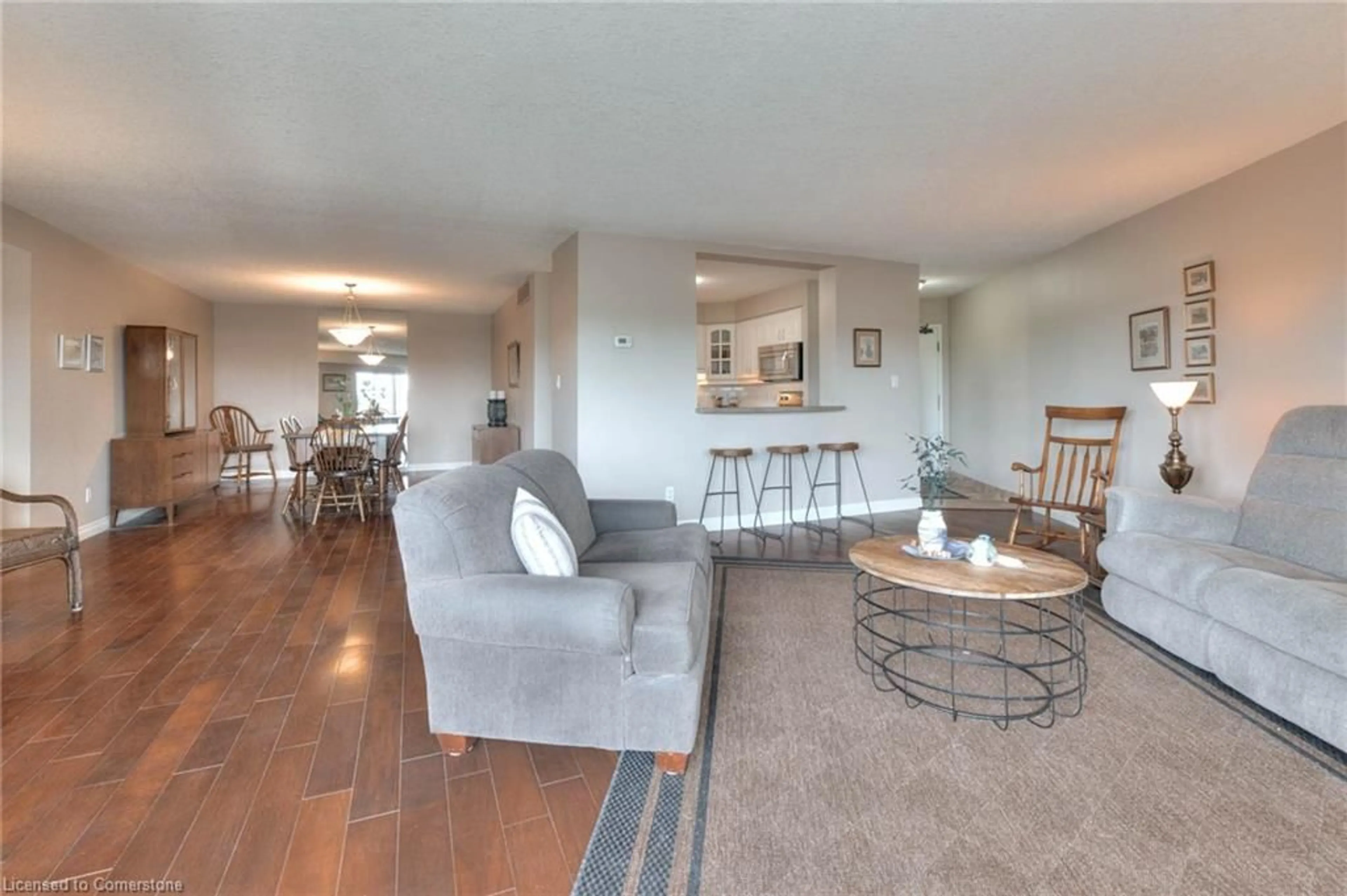 Living room with furniture, unknown for 250 Glenridge Dr #606, Waterloo Ontario N2J 4H8